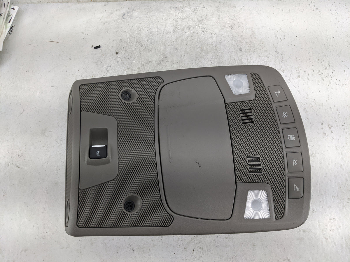 Ford F150 Overhead Console W/rear Climate Control Tan - Oemusedautoparts1.com