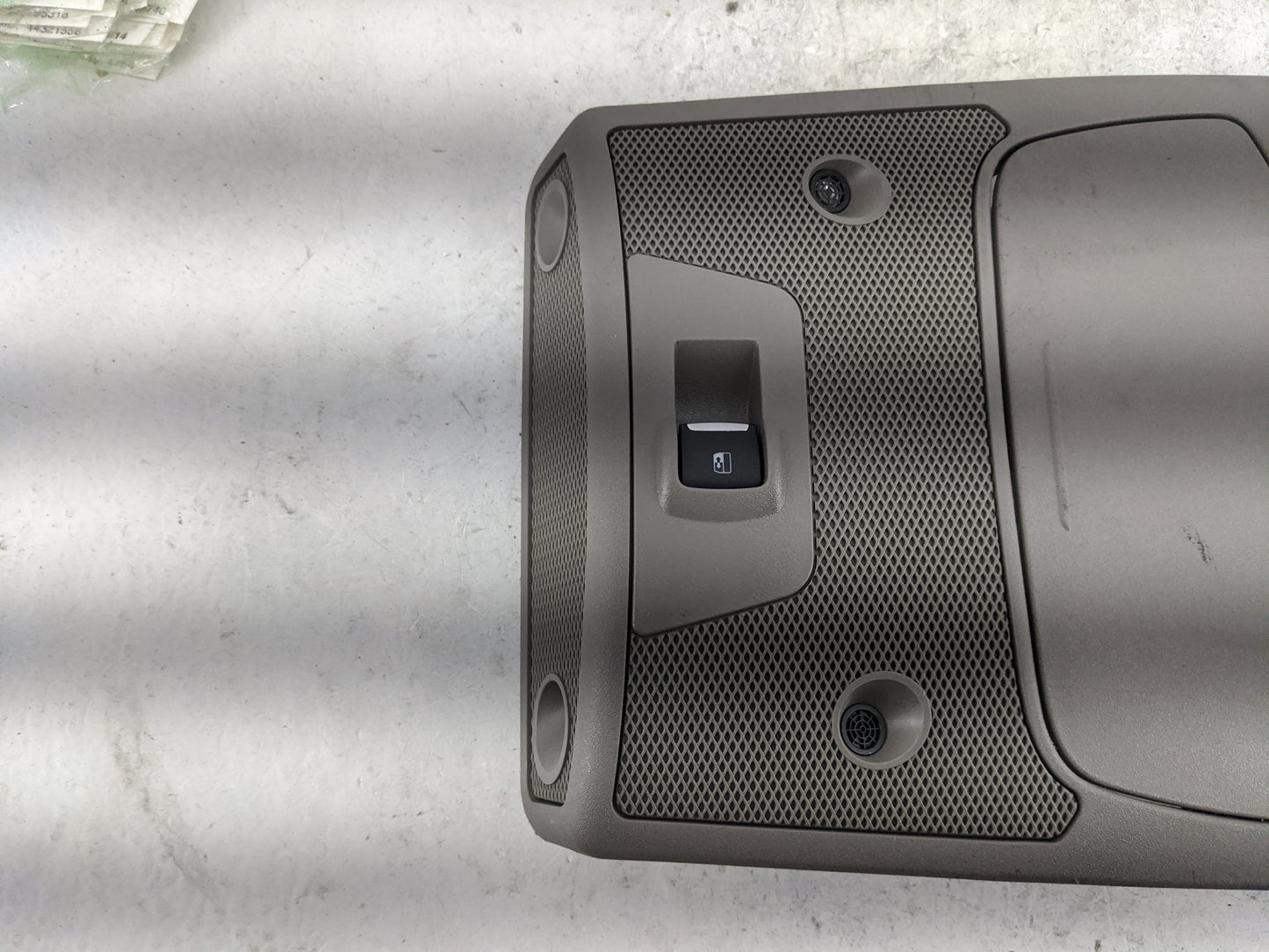 Ford F150 Overhead Console W/rear Climate Control Tan - Oemusedautoparts1.com