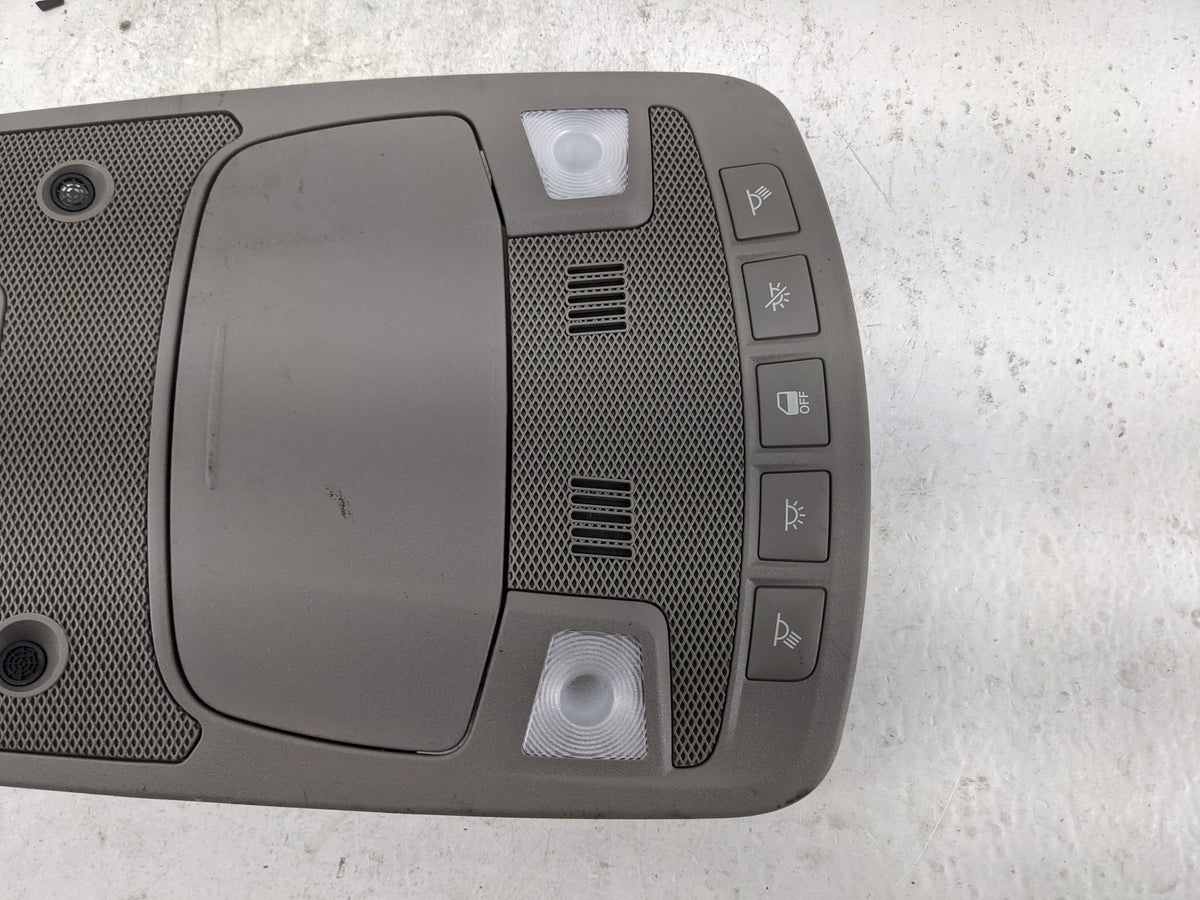 Ford F150 Overhead Console W/rear Climate Control Tan - Oemusedautoparts1.com