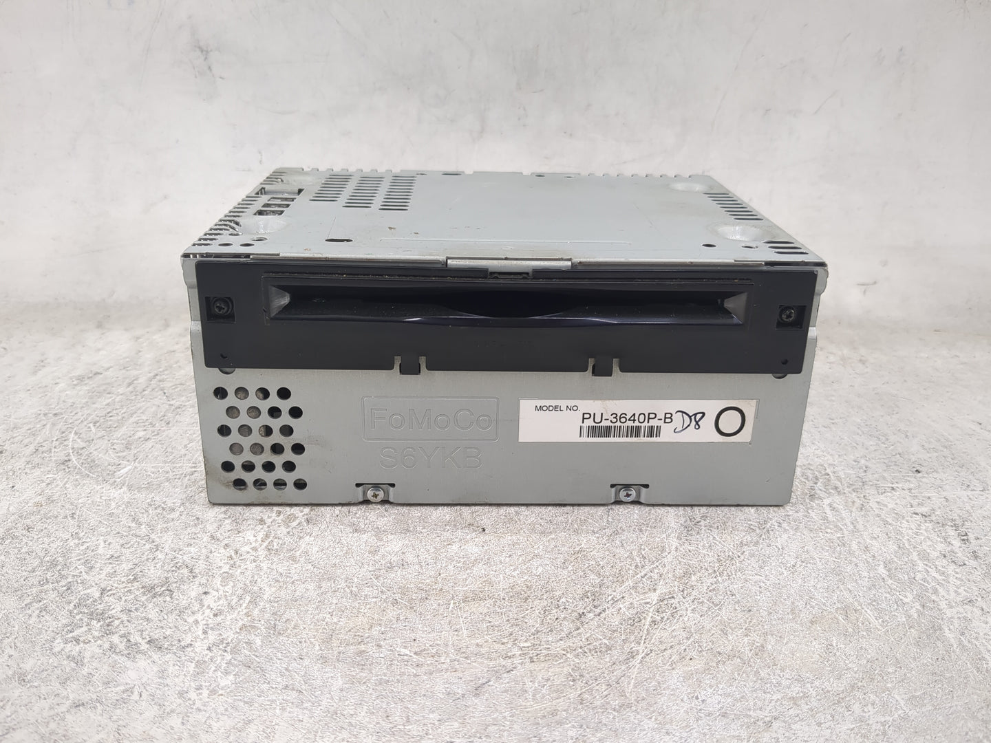 2015 Ford F150 Radio AM FM Cd Player Receiver Replacement P/N:PU-3640P-B FL3T-19C107-HG, S6YKB Fits Fits 2016 OEM Used Auto 