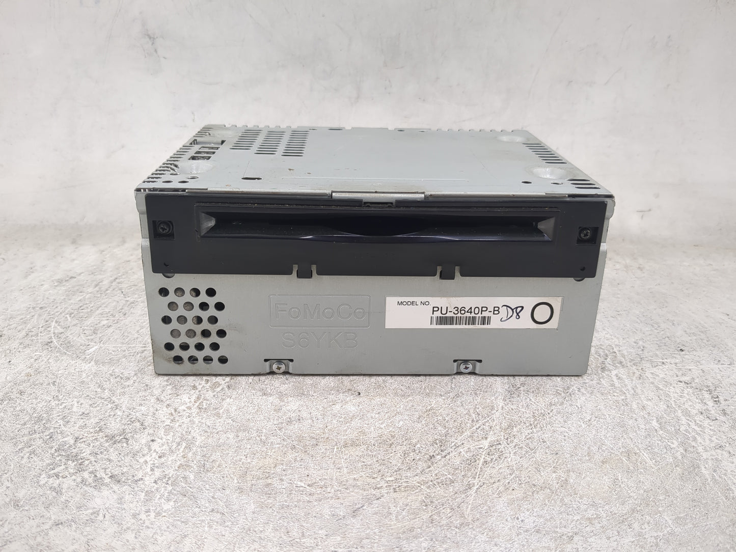 2015 Ford F150 Radio AM FM Cd Player Receiver Replacement P/N:PU-3640P-B FL3T-19C107-HG, S6YKB Fits Fits 2016 OEM Used Auto 