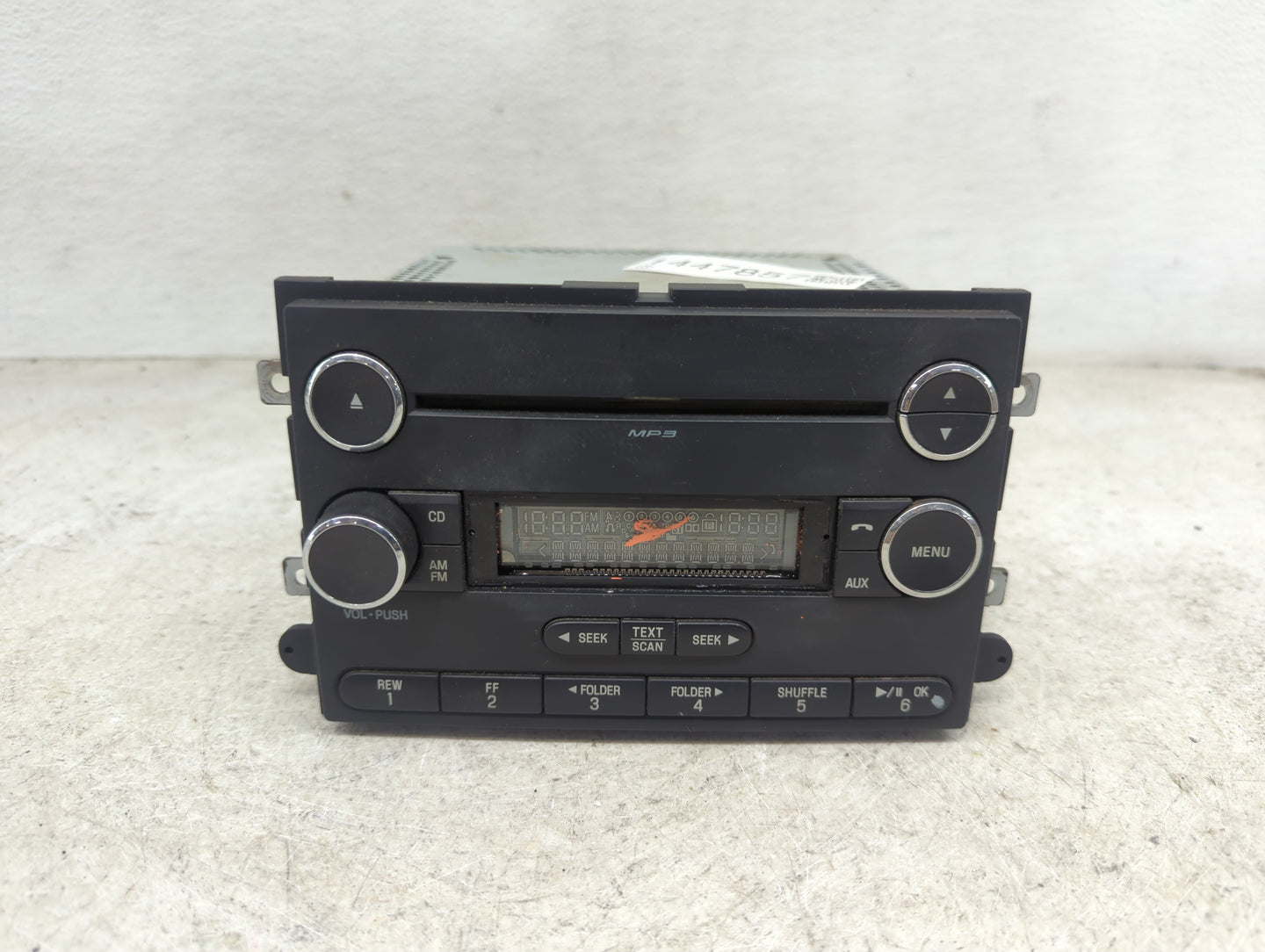 2015 Ford F250sd Radio AM FM Cd Player Receiver Replacement P/N:EC3T-18C869-AA Fits Fits 2014 2016 OEM Used Auto Parts - Oem