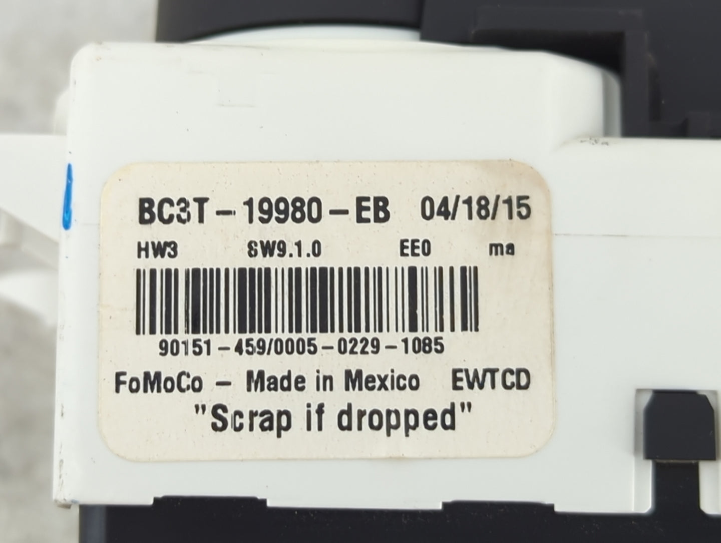 2015 Ford F250sd Climate Control Module Temperature AC/Heater Replacement P/N:BC3T-19980-EB Fits Fits 2011 2012 2013 2014 20