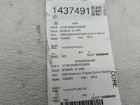 2015 Ford F350sd PCM Engine Control Computer ECU ECM PCU OEM Fits OEM Used Auto Parts - Oemusedautoparts1.com