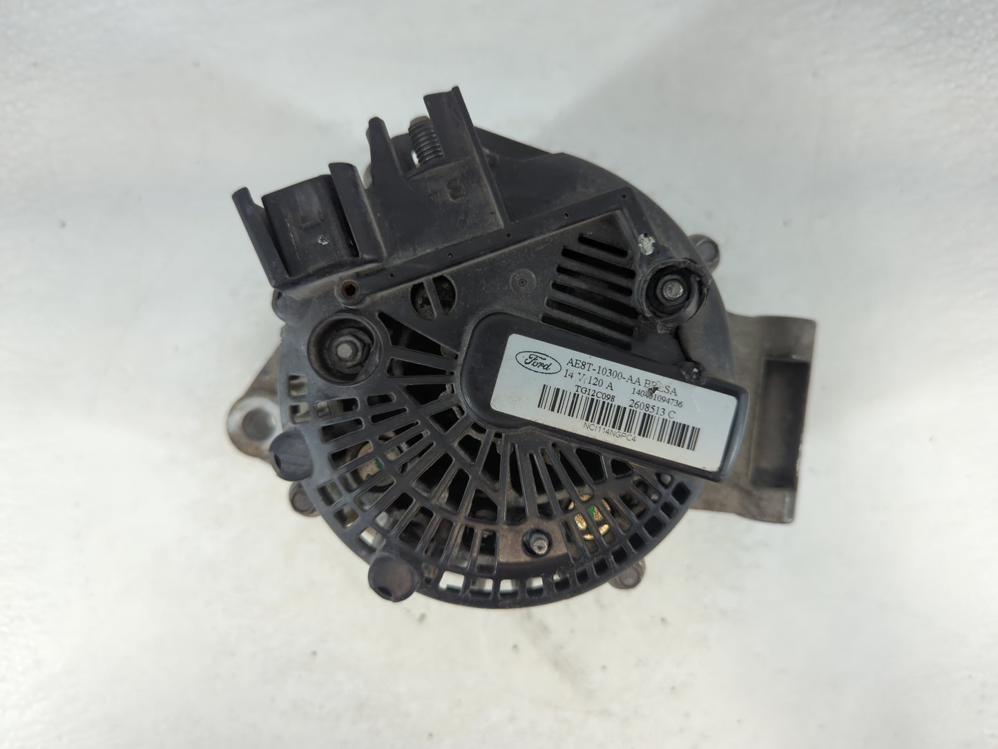 2011-2019 Ford Fiesta Alternator Replacement Generator Charging Assembly Engine OEM P/N:AE8T-10300-AA Fits OEM Used Auto Par