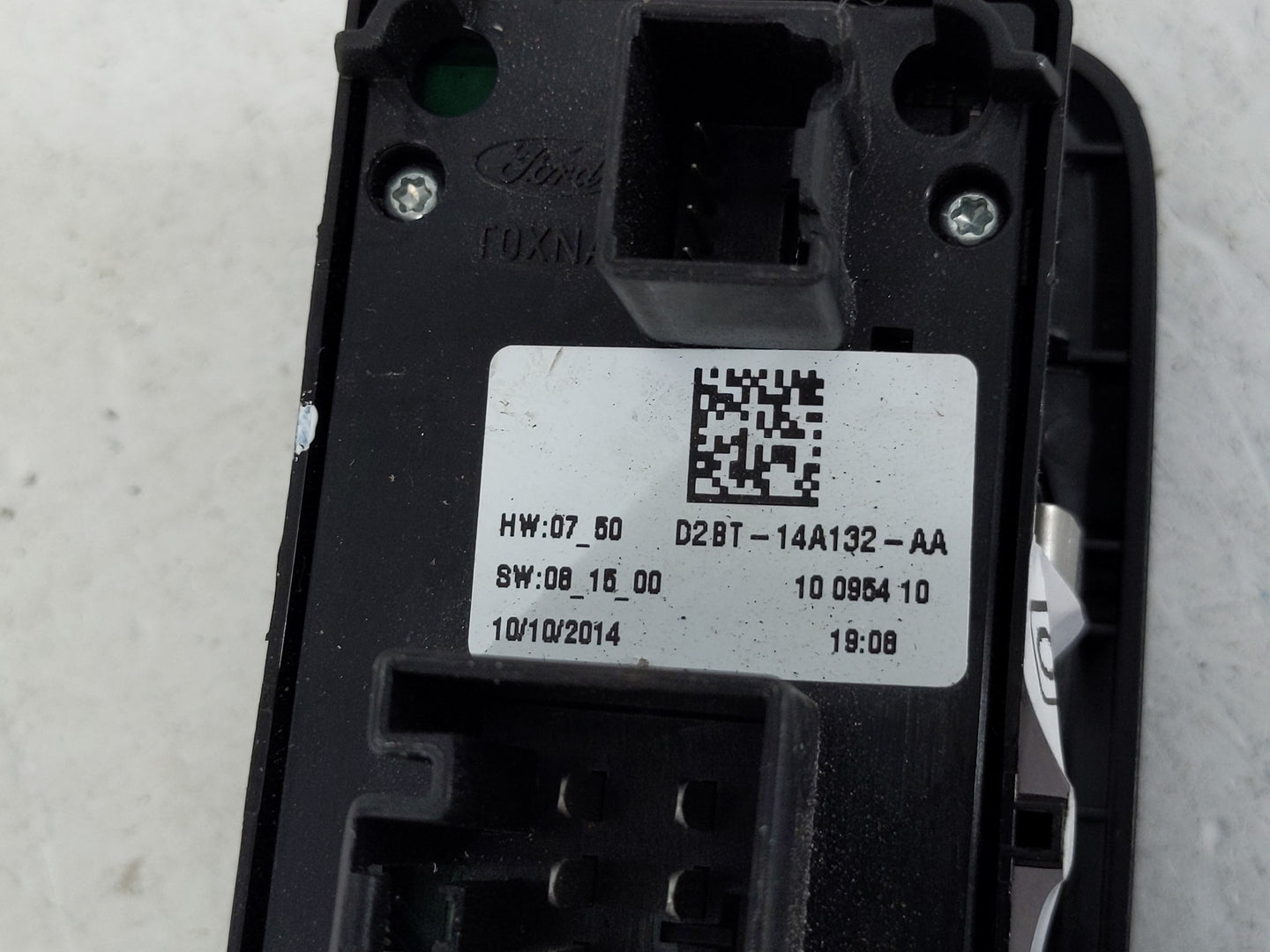 2014-2019 Ford Fiesta Master Power Window Switch Replacement Driver Side Left P/N:D2BT-14A132-AA Fits OEM Used Auto Parts - 