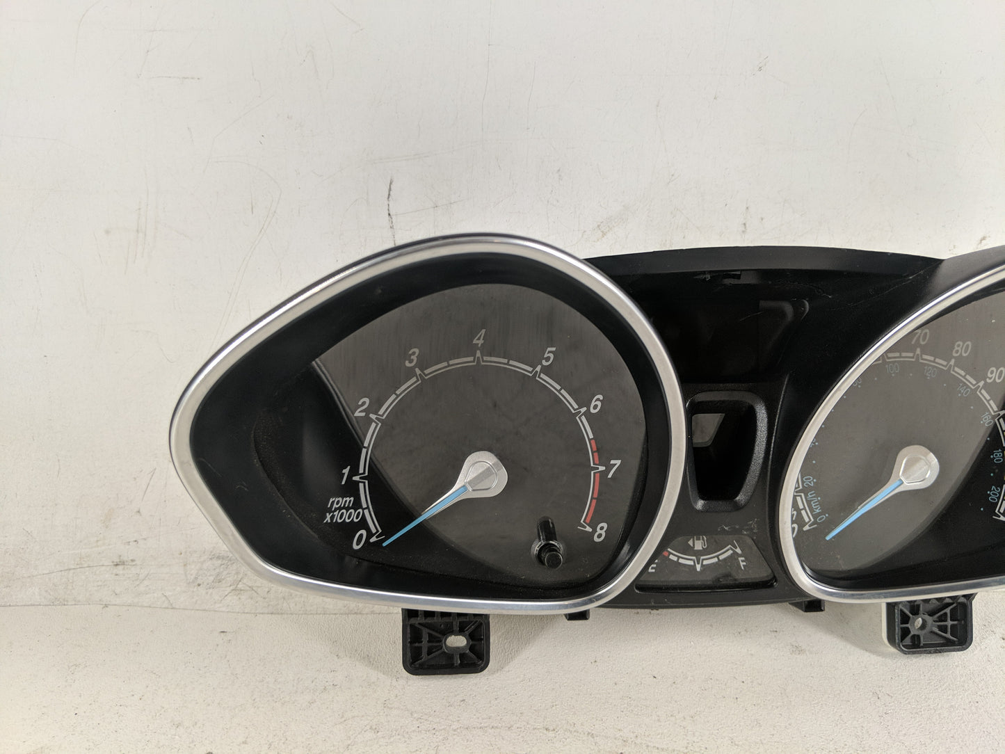 2014-2015 Ford Fiesta Instrument Cluster Speedometer Gauges P/N:D2BT-10849-GAN Fits Fits 2014 2015 OEM Used Auto Parts - Oem