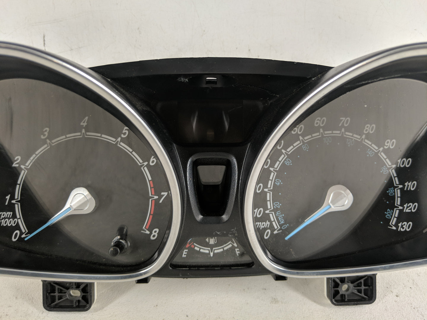 2014-2015 Ford Fiesta Instrument Cluster Speedometer Gauges P/N:D2BT-10849-GAN Fits Fits 2014 2015 OEM Used Auto Parts - Oem