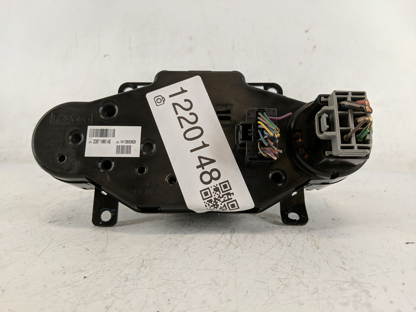 2014-2019 Ford Fiesta Climate Control Module Temperature AC/Heater Replacement P/N:D2BT 19980 AE Fits OEM Used Auto Parts - 