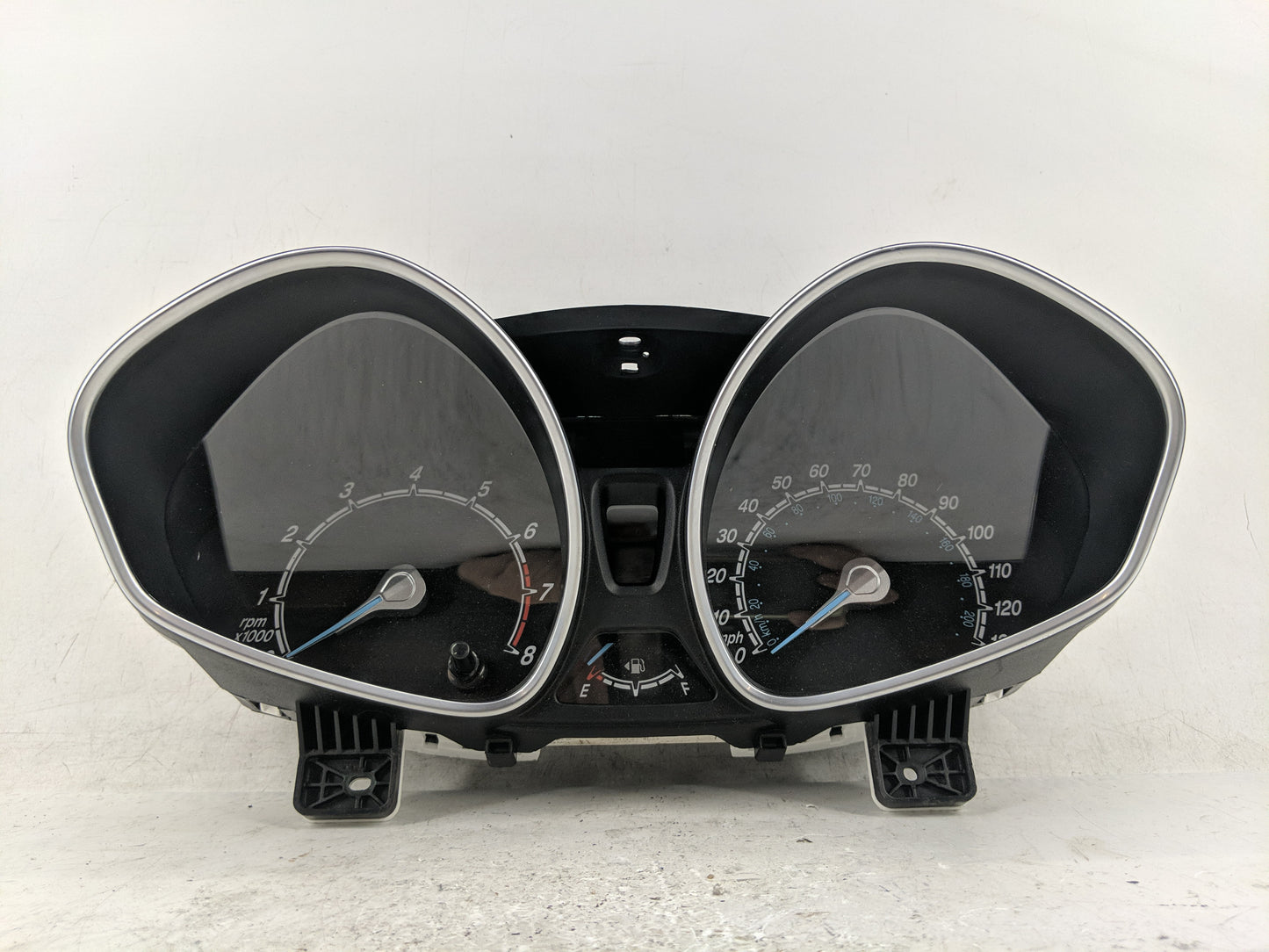 2015-2017 Ford Fiesta Instrument Cluster Speedometer Gauges P/N:D2BT-10849-CAT Fits Fits 2015 2016 2017 OEM Used Auto Parts 