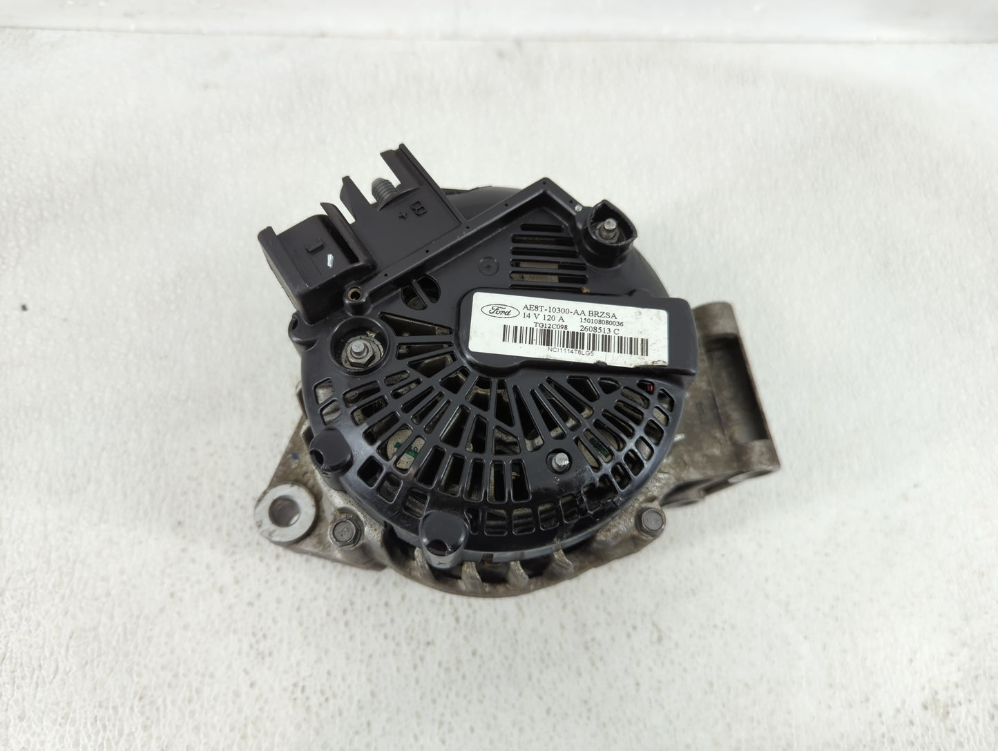 2011-2019 Ford Fiesta Alternator Replacement Generator Charging Assembly Engine OEM P/N:TG12C098 AE8T-10300-AA Fits OEM Used