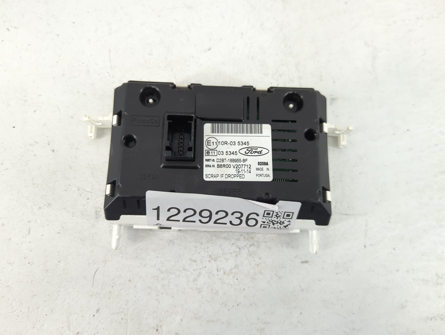 2014-2017 Ford Fiesta Information Display Screen - Oemusedautoparts1.com