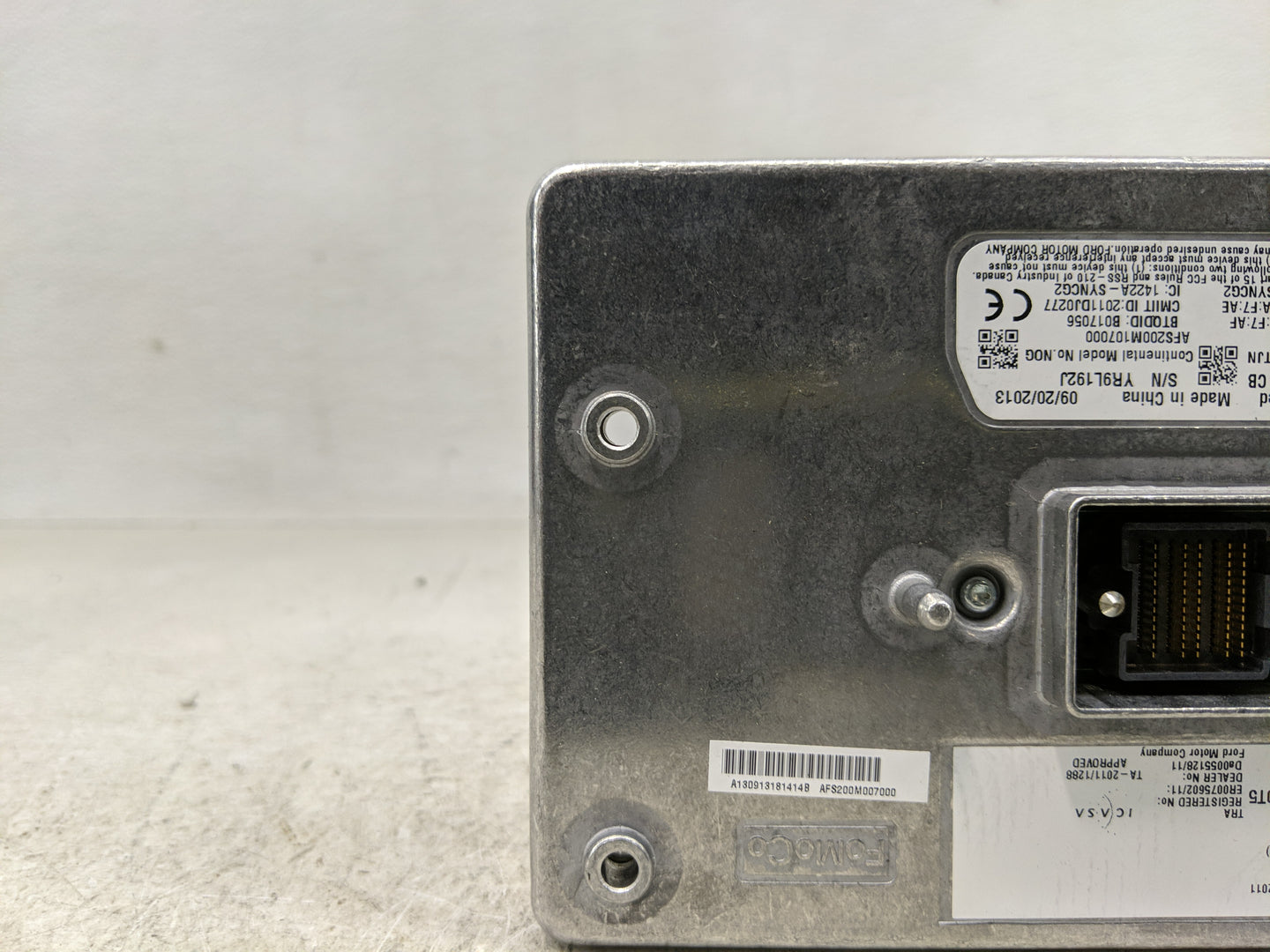 2014-2015 Ford Fiesta Chassis Control Module Ccm Bcm Body Control - Oemusedautoparts1.com