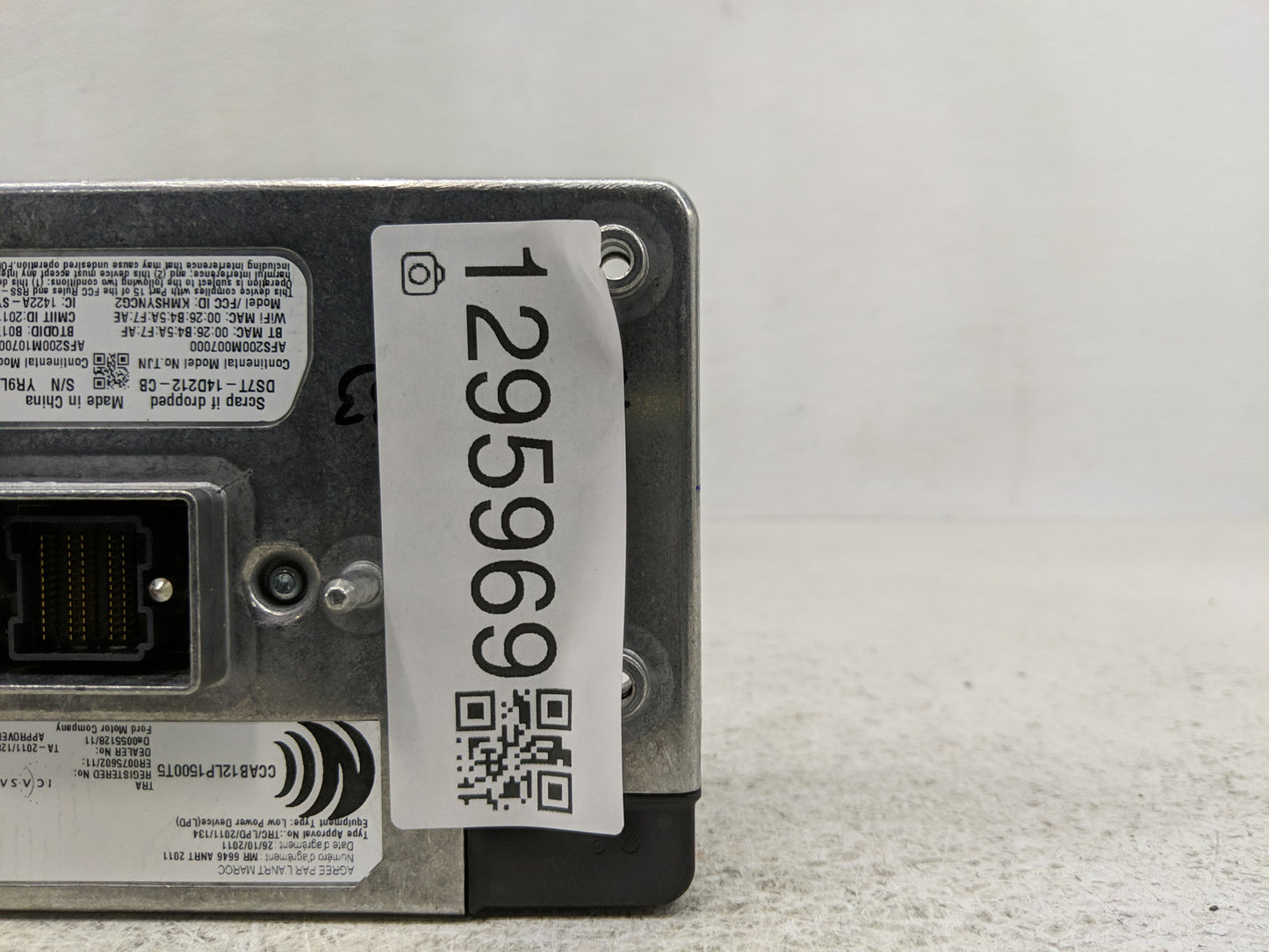 2014-2015 Ford Fiesta Chassis Control Module Ccm Bcm Body Control - Oemusedautoparts1.com