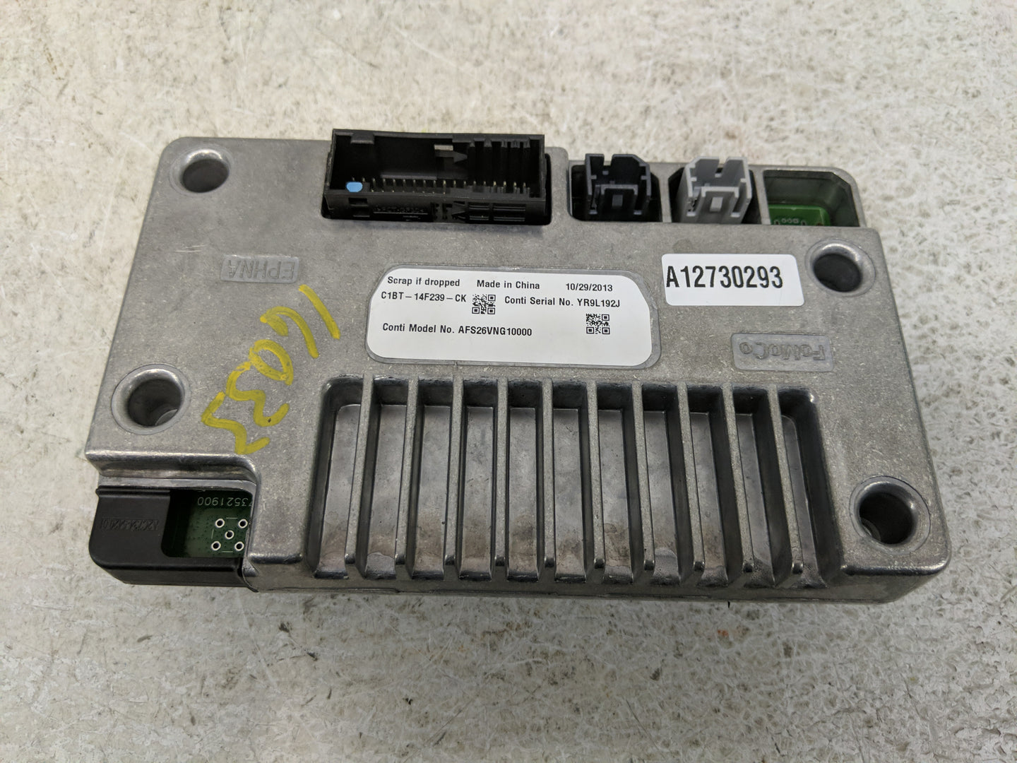 2014-2015 Ford Fiesta Chassis Control Module Ccm Bcm Body Control - Oemusedautoparts1.com