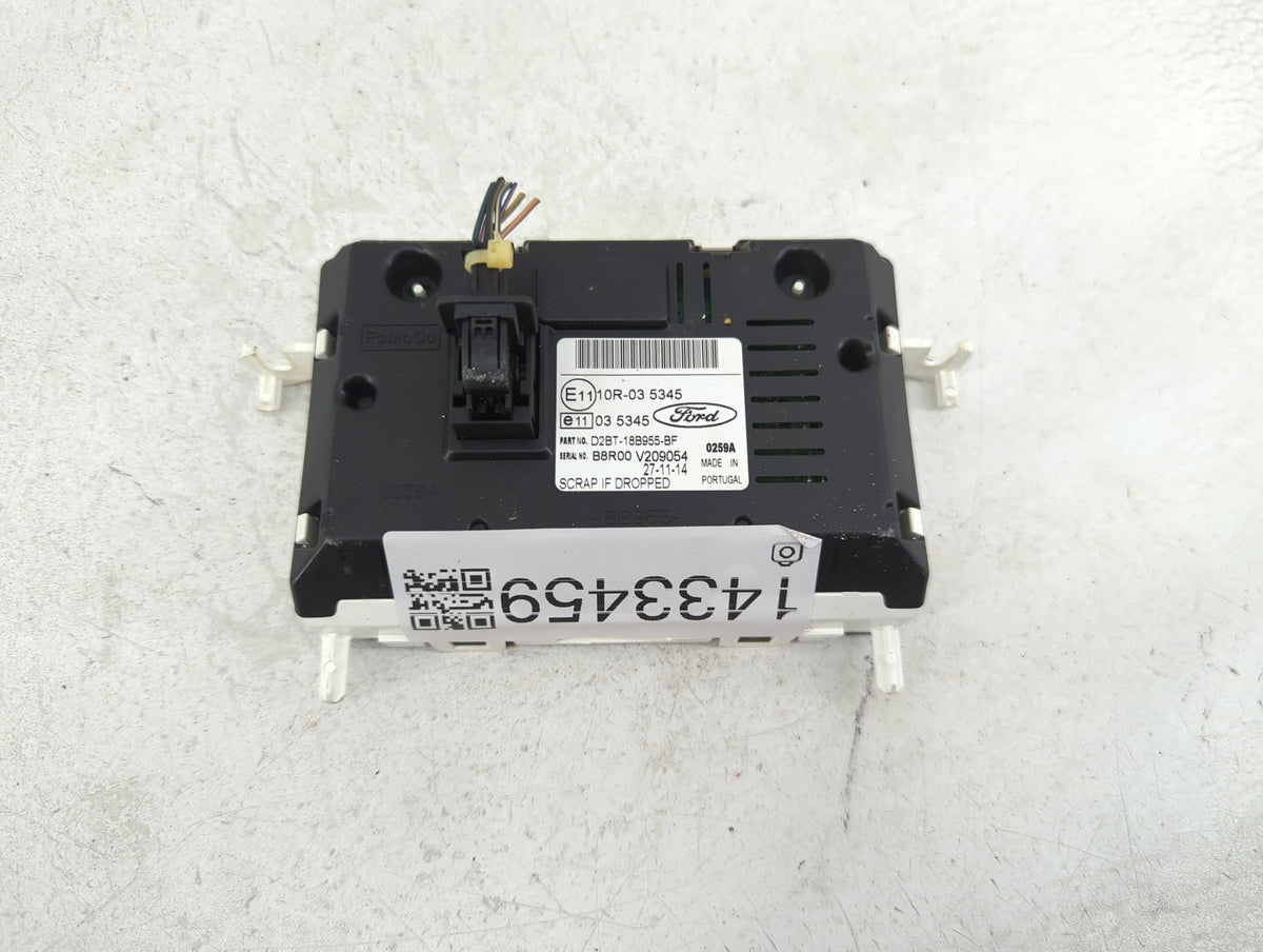 2014-2017 Ford Fiesta Information Radio Display Screen 1433459 - Oemusedautoparts1.com