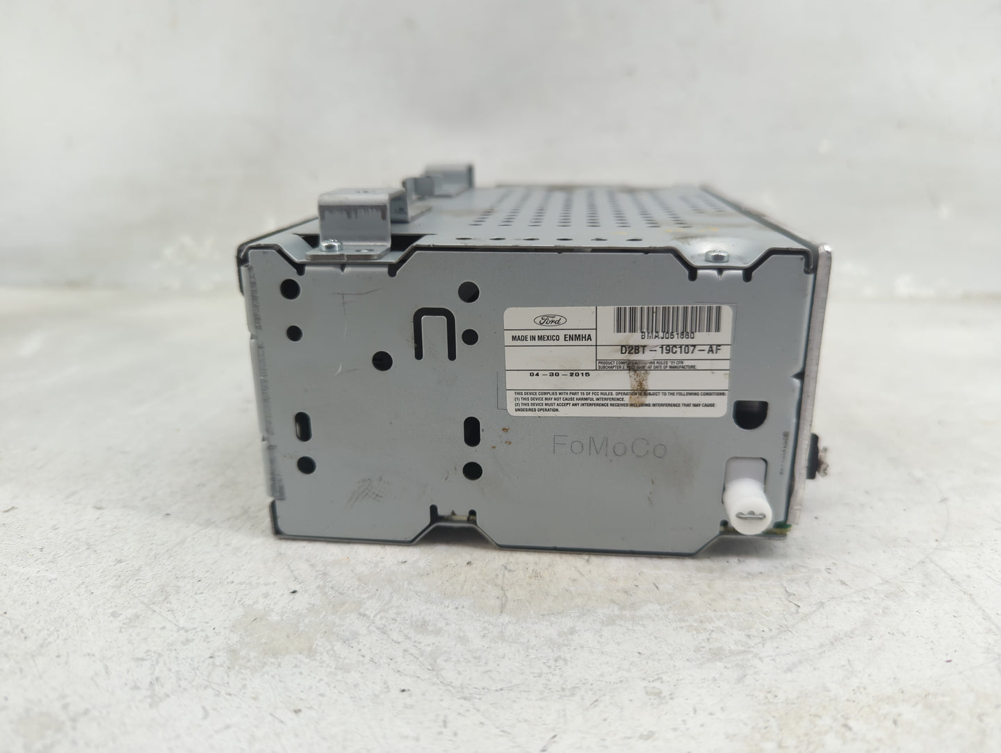 2014-2015 Ford Fiesta Radio AM FM Cd Player Receiver Replacement P/N:D2BT-19C107-AF Fits Fits 2014 2015 OEM Used Auto Parts 