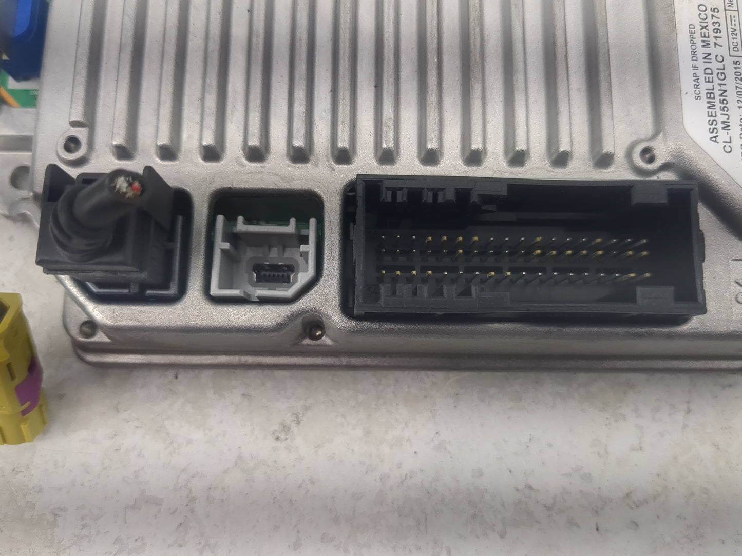 2015 Ford Fiesta PCM Engine Control Computer ECU ECM PCU OEM P/N:GJ5T-14G370-BM GB5T-14D211-BF Fits OEM Used Auto Parts - Oe