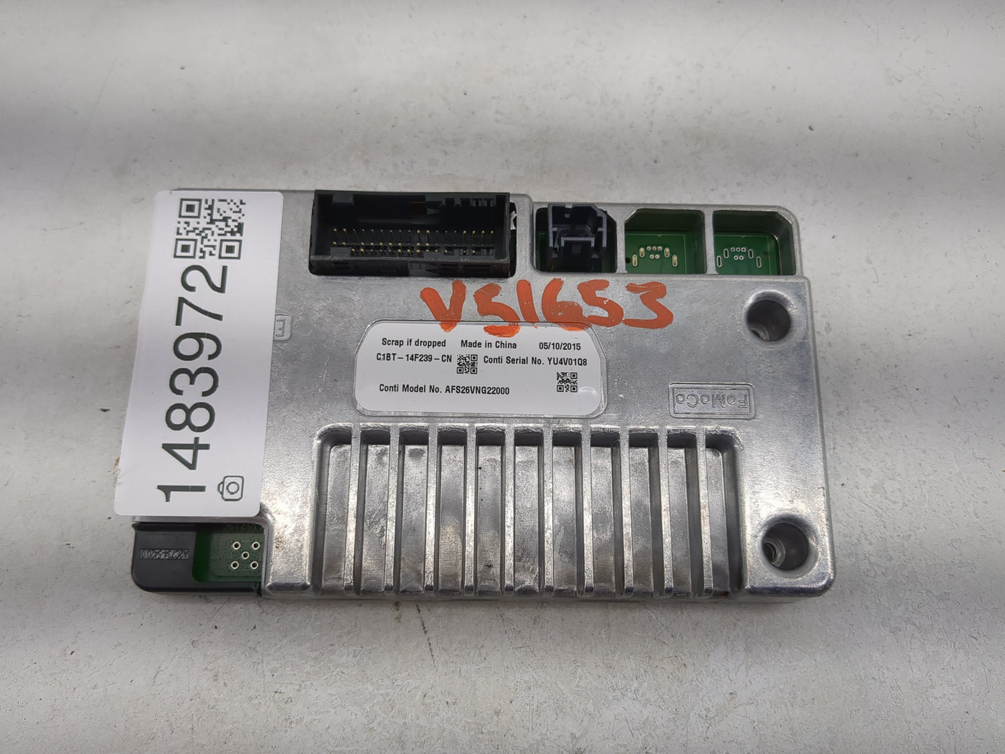 Ford Fiesta Communication Control Module 1483972 - Oemusedautoparts1.com