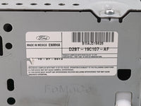 2015-2016 Ford Fiesta Radio AM FM Cd Player Receiver Replacement P/N:D2BT-19C107-AF Fits Fits 2015 2016 OEM Used Auto Parts 
