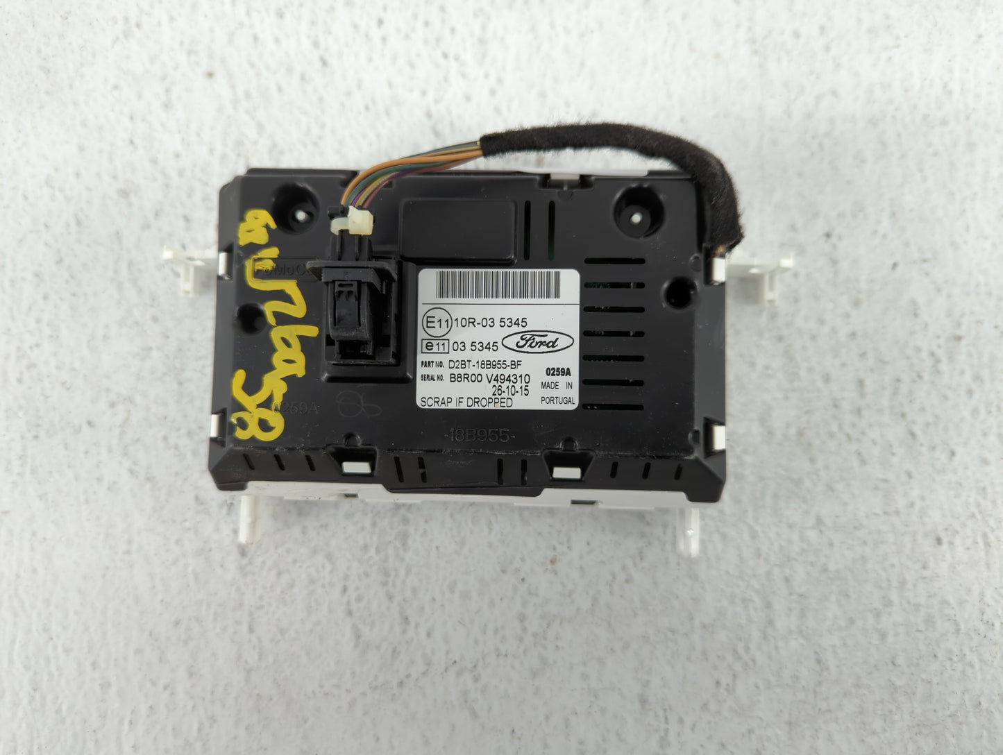 2014-2017 Ford Fiesta Information Display Screen - Oemusedautoparts1.com