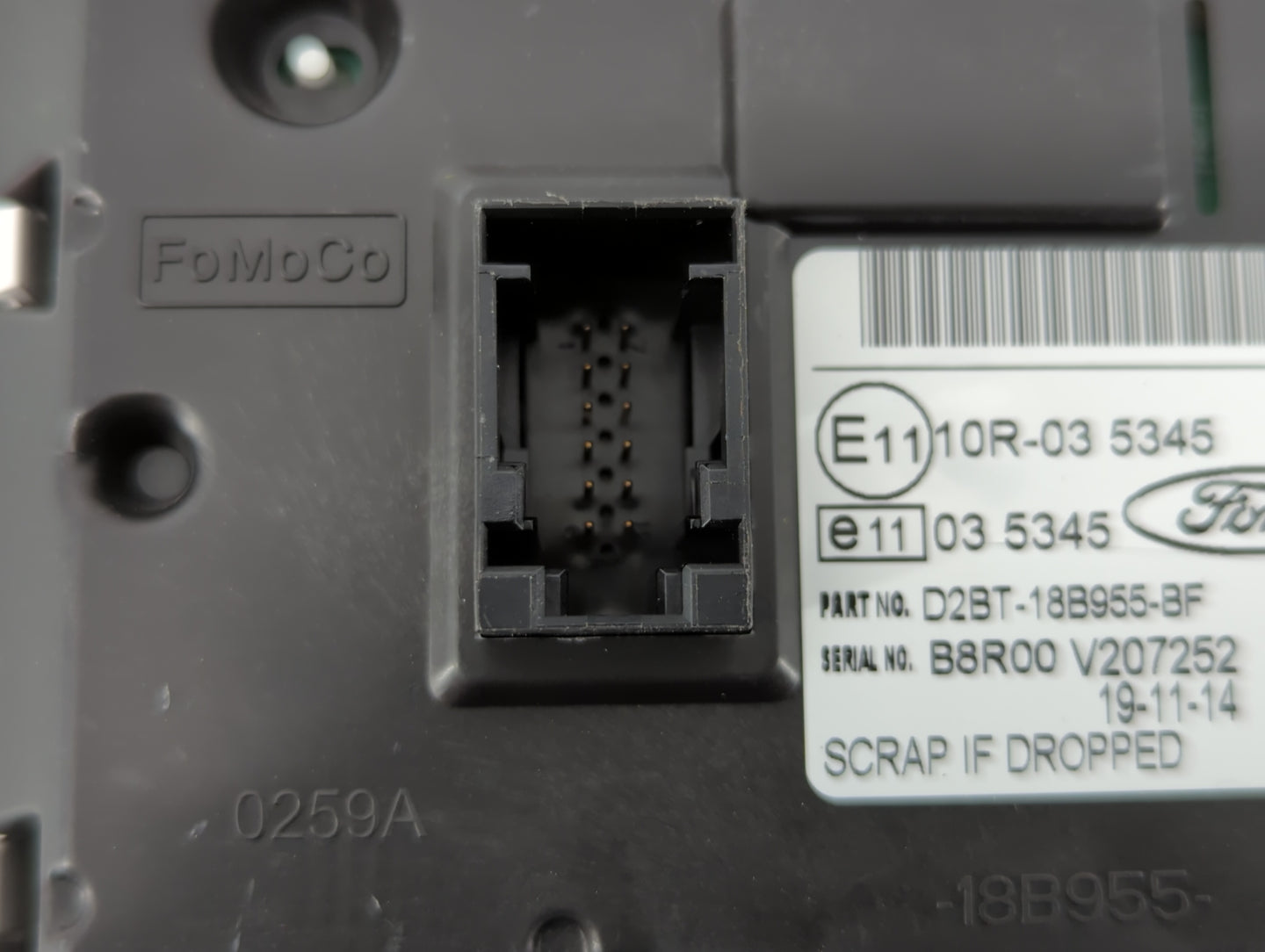 2014-2017 Ford Fiesta Information Display Screen - Oemusedautoparts1.com