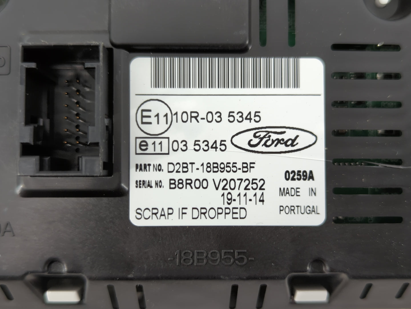 2014-2017 Ford Fiesta Information Display Screen - Oemusedautoparts1.com