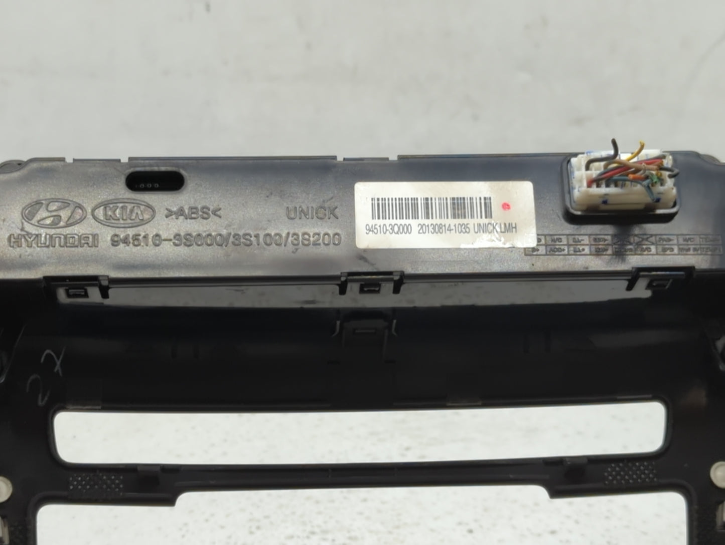 2014-2016 Ford Fiesta Climate Control Module Temperature AC/Heater Replacement P/N:D2BT-18C612-AG D2BT-18C612-AF Fits OEM Us