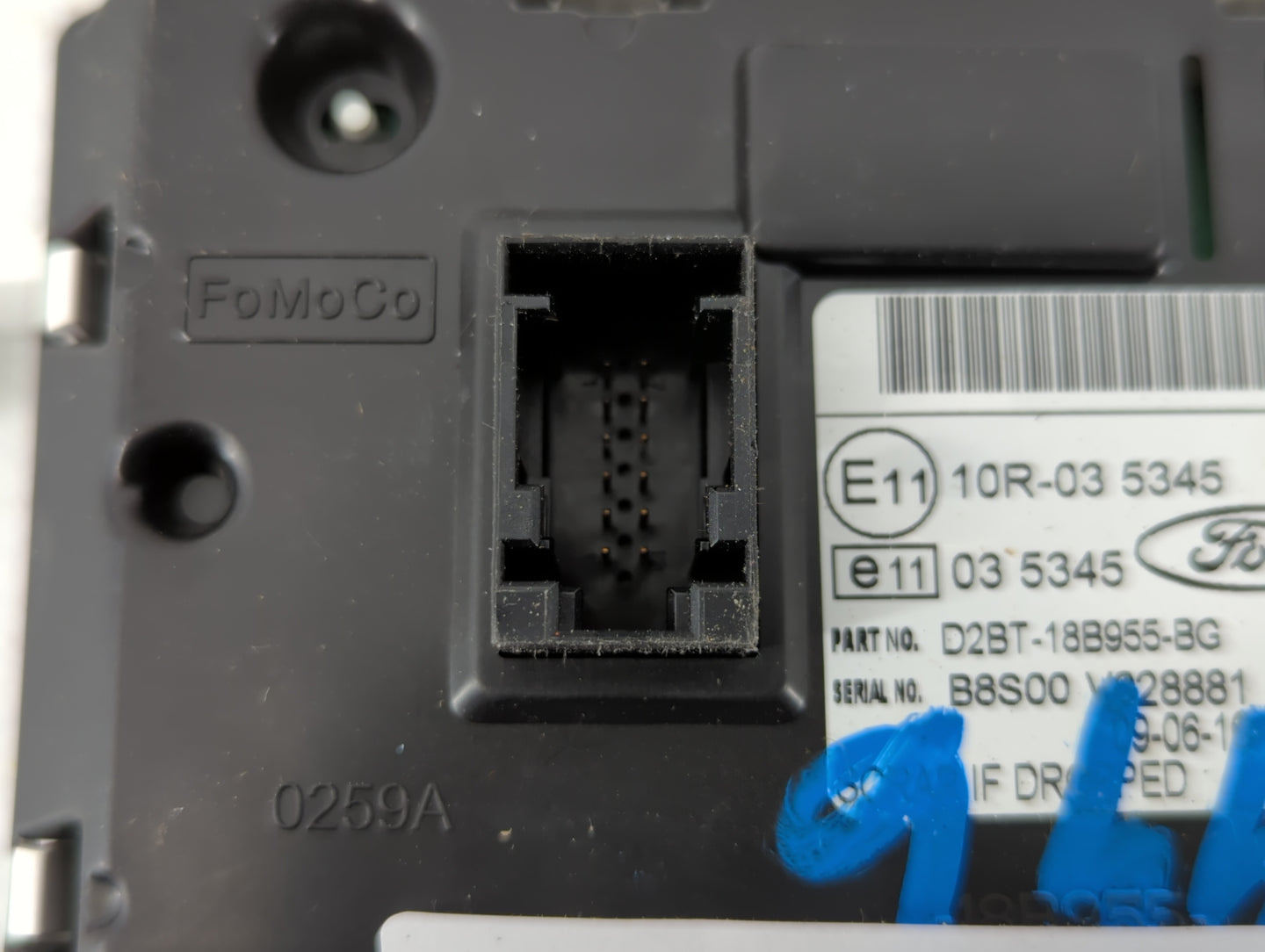2014-2017 Ford Fiesta Information Display Screen - Oemusedautoparts1.com
