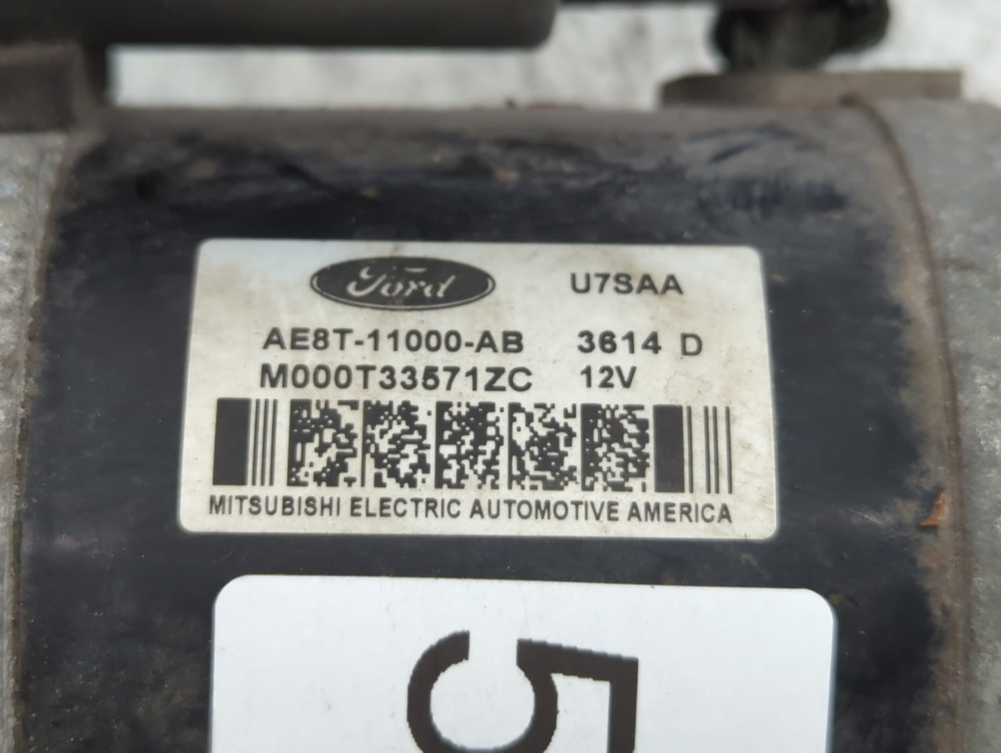 2011-2019 Ford Fiesta Car Starter Motor Solenoid OEM P/N:AE8T-11000-AB Fits Fits 2011 2012 2013 2014 2015 2016 2017 2018 201