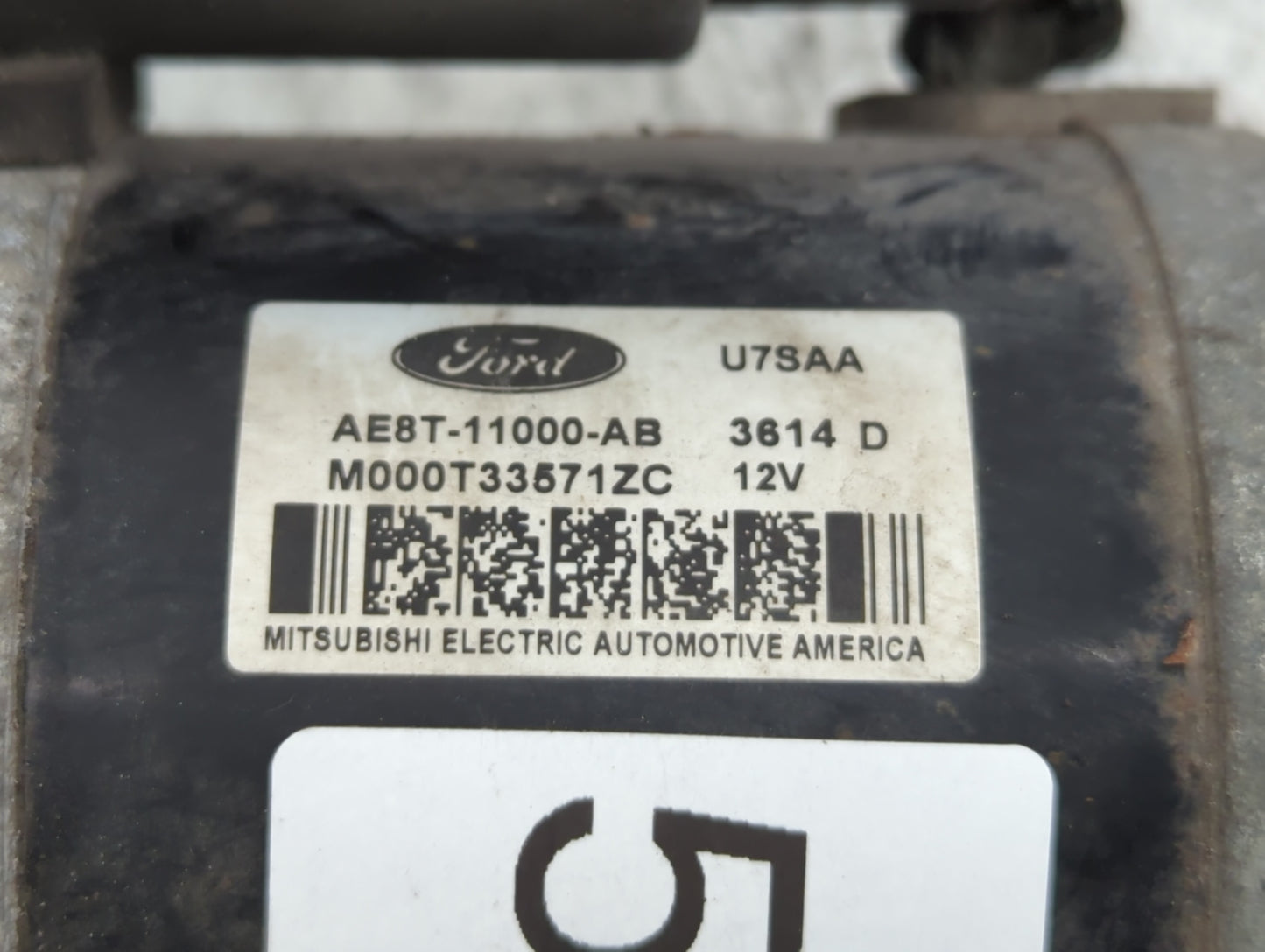 2011-2019 Ford Fiesta Car Starter Motor Solenoid OEM P/N:AE8T-11000-AB Fits Fits 2011 2012 2013 2014 2015 2016 2017 2018 201