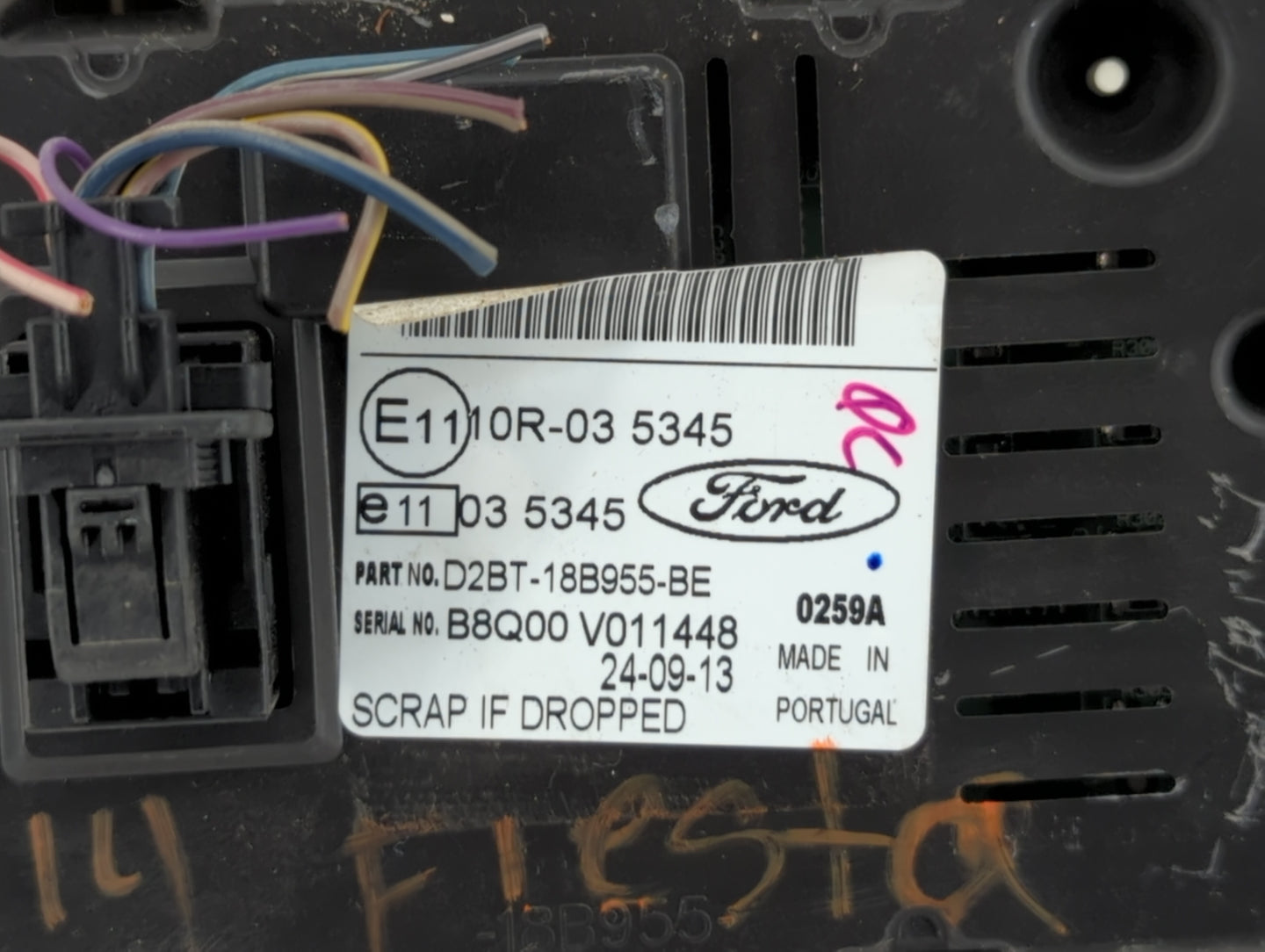 2014-2017 Ford Fiesta Information Display Screen - Oemusedautoparts1.com