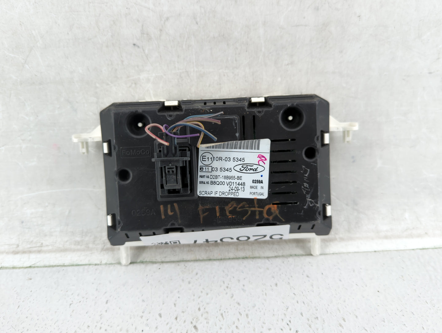 2014-2017 Ford Fiesta Information Display Screen - Oemusedautoparts1.com