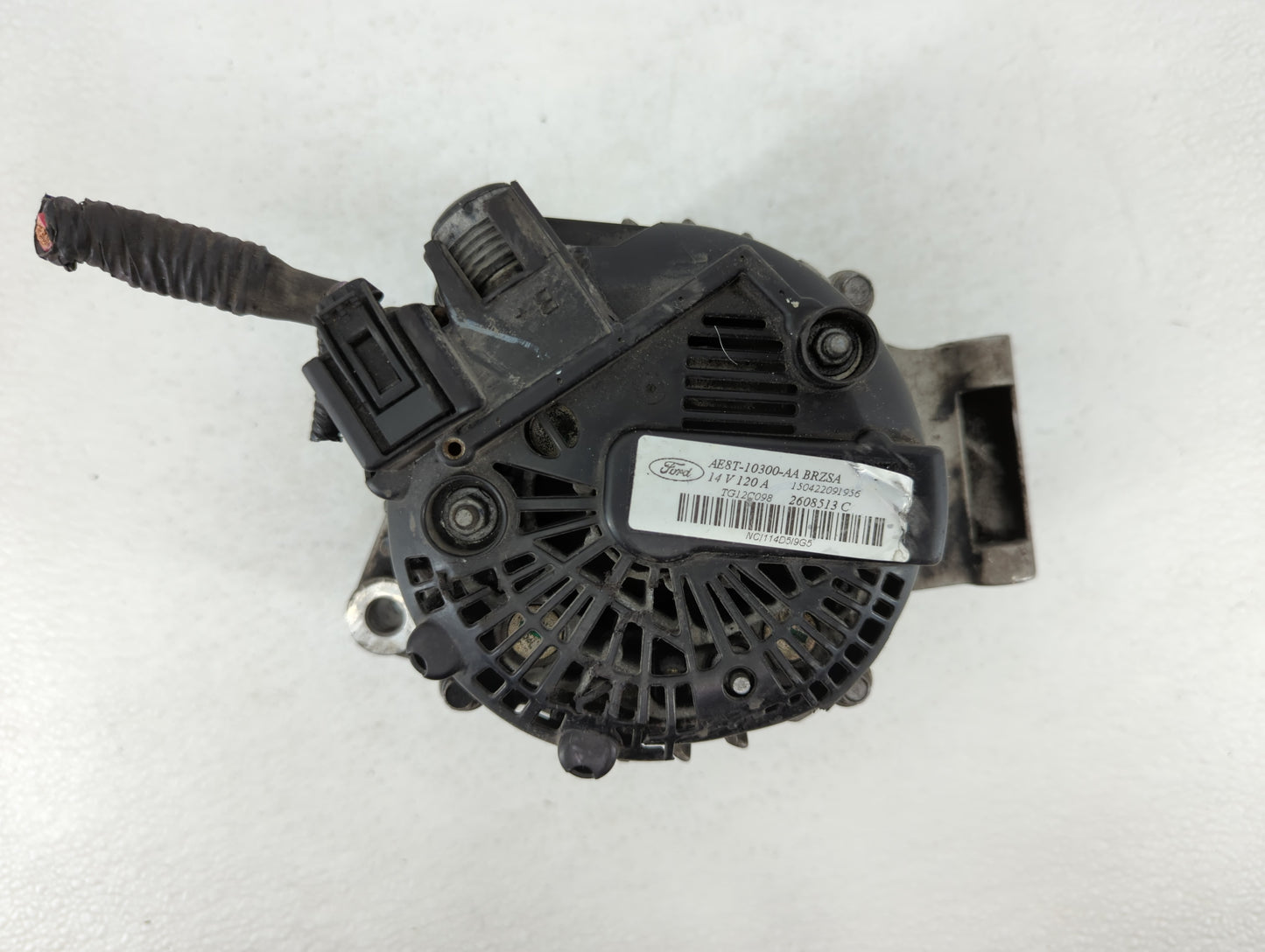 2011-2019 Ford Fiesta Alternator Replacement Generator Charging Assembly Engine OEM P/N:AE8T-10300-AA Fits OEM Used Auto Par