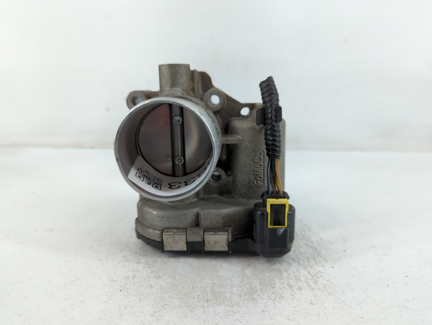 2014-2019 Ford Fiesta Throttle Body P/N:7S7G-9F991-CA Fits Fits 2013 2014 2015 2016 2017 2018 2019 OEM Used Auto Parts - Oem