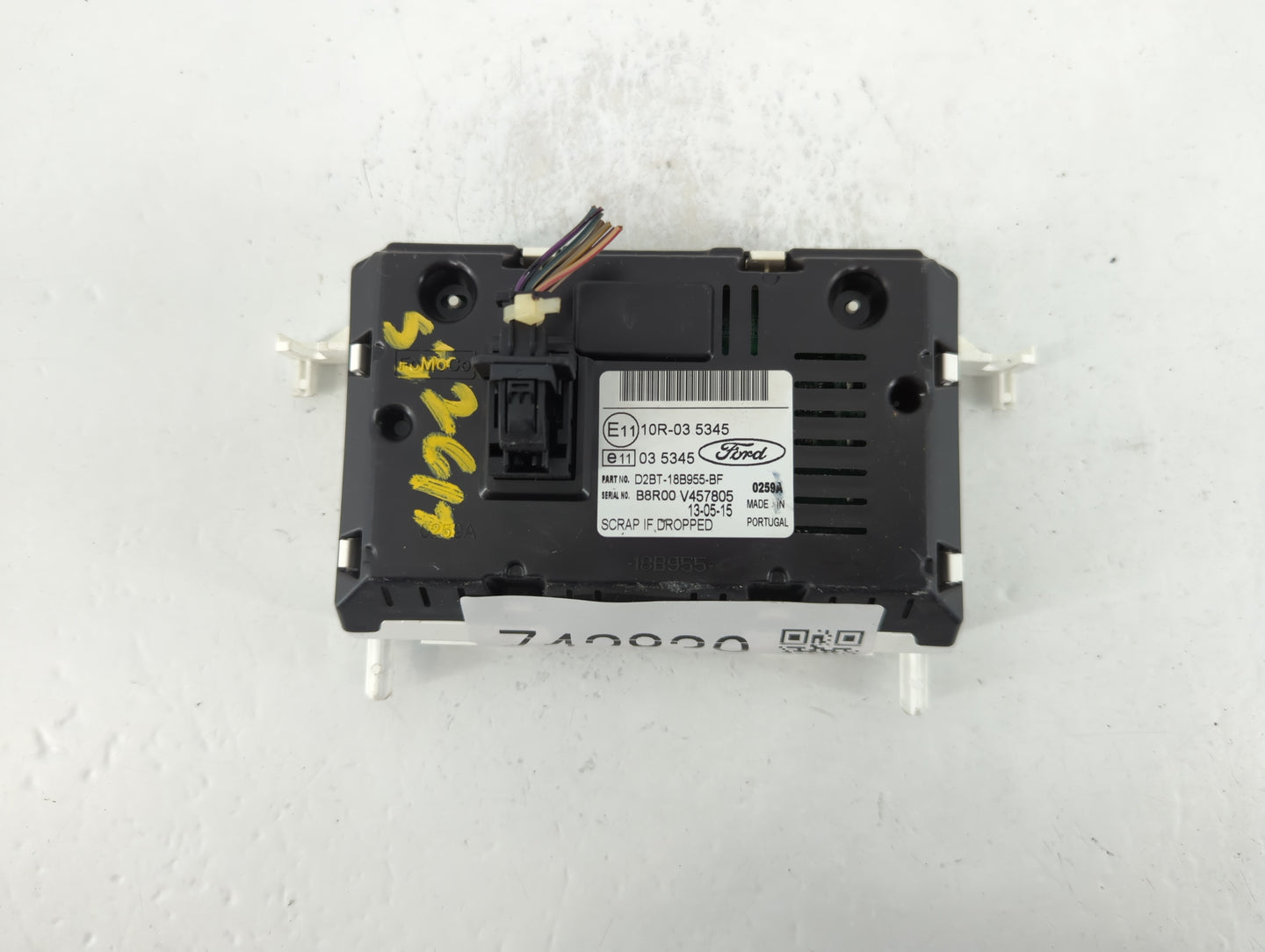 2014-2017 Ford Fiesta Information Display Screen - Oemusedautoparts1.com