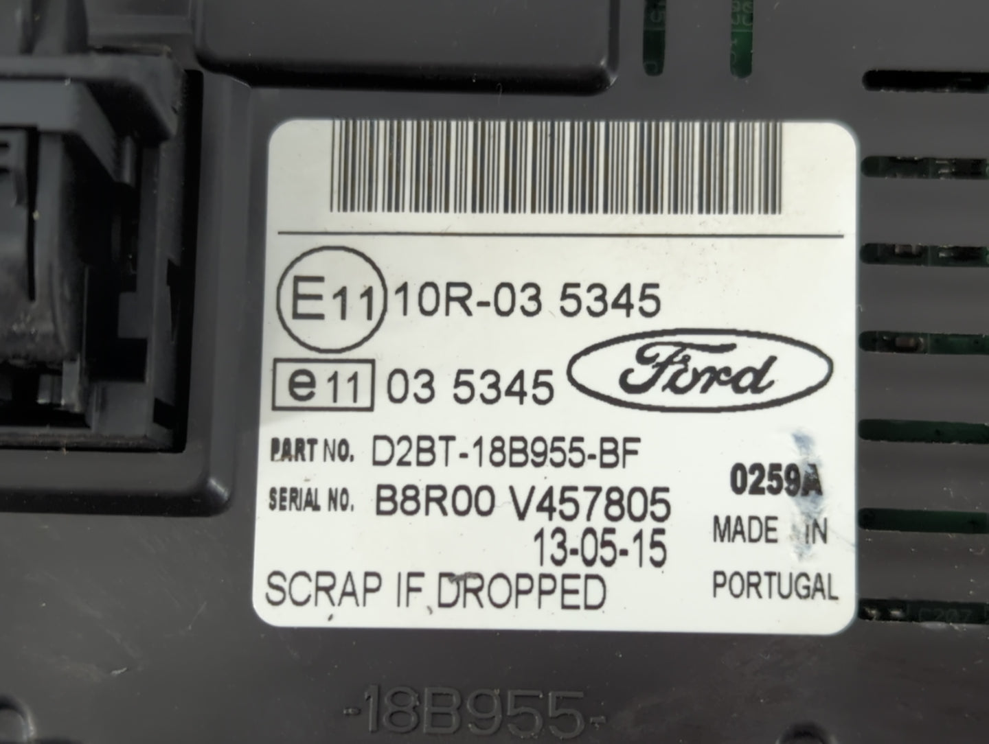 2014-2017 Ford Fiesta Information Display Screen - Oemusedautoparts1.com