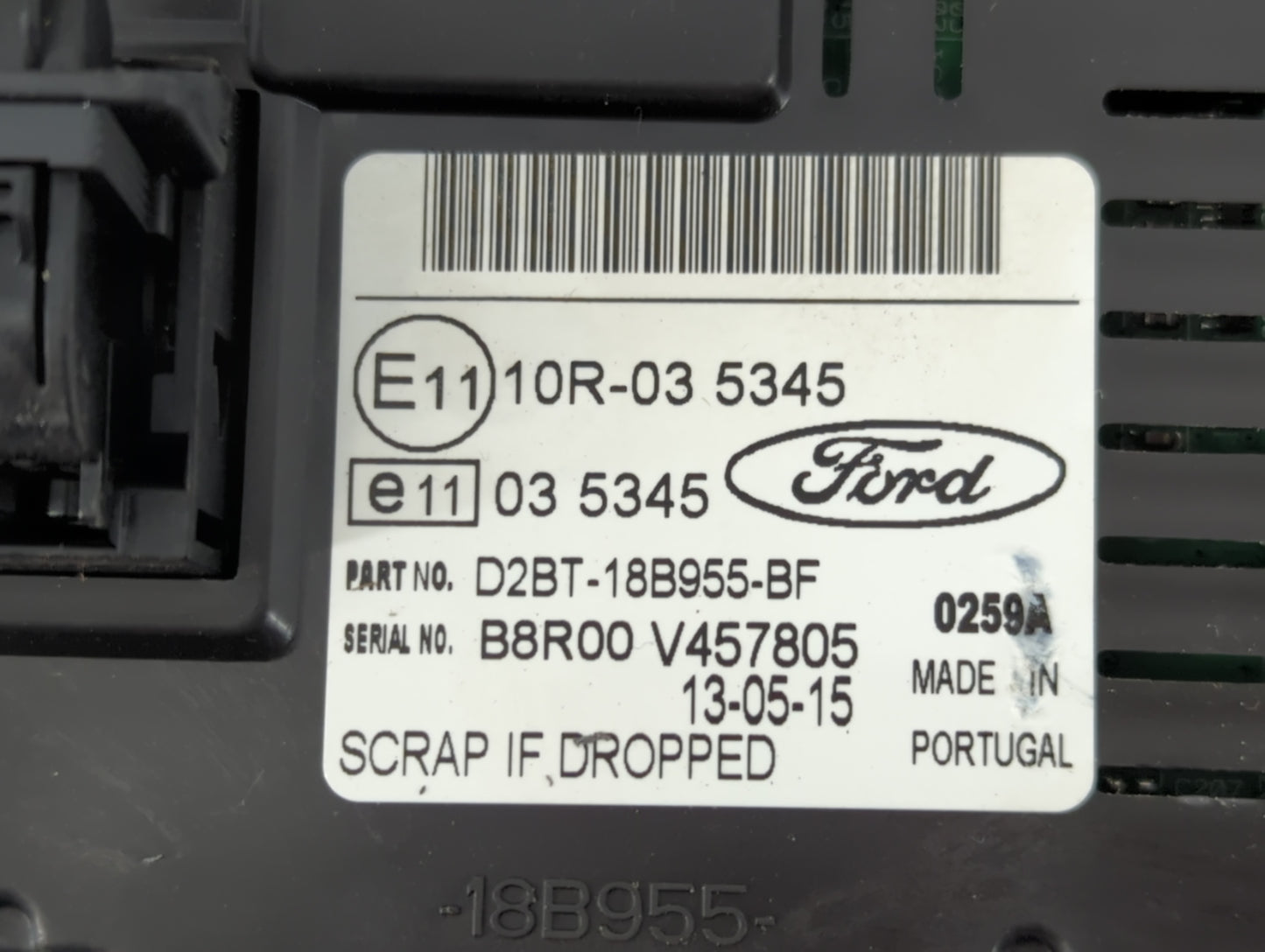 2014-2017 Ford Fiesta Information Display Screen - Oemusedautoparts1.com