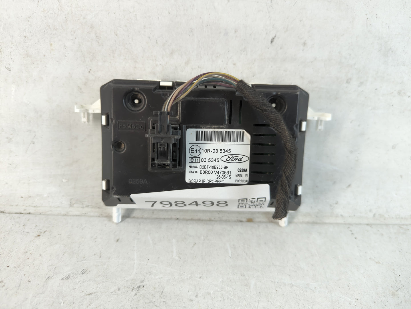 2014-2017 Ford Fiesta Information Display Screen - Oemusedautoparts1.com