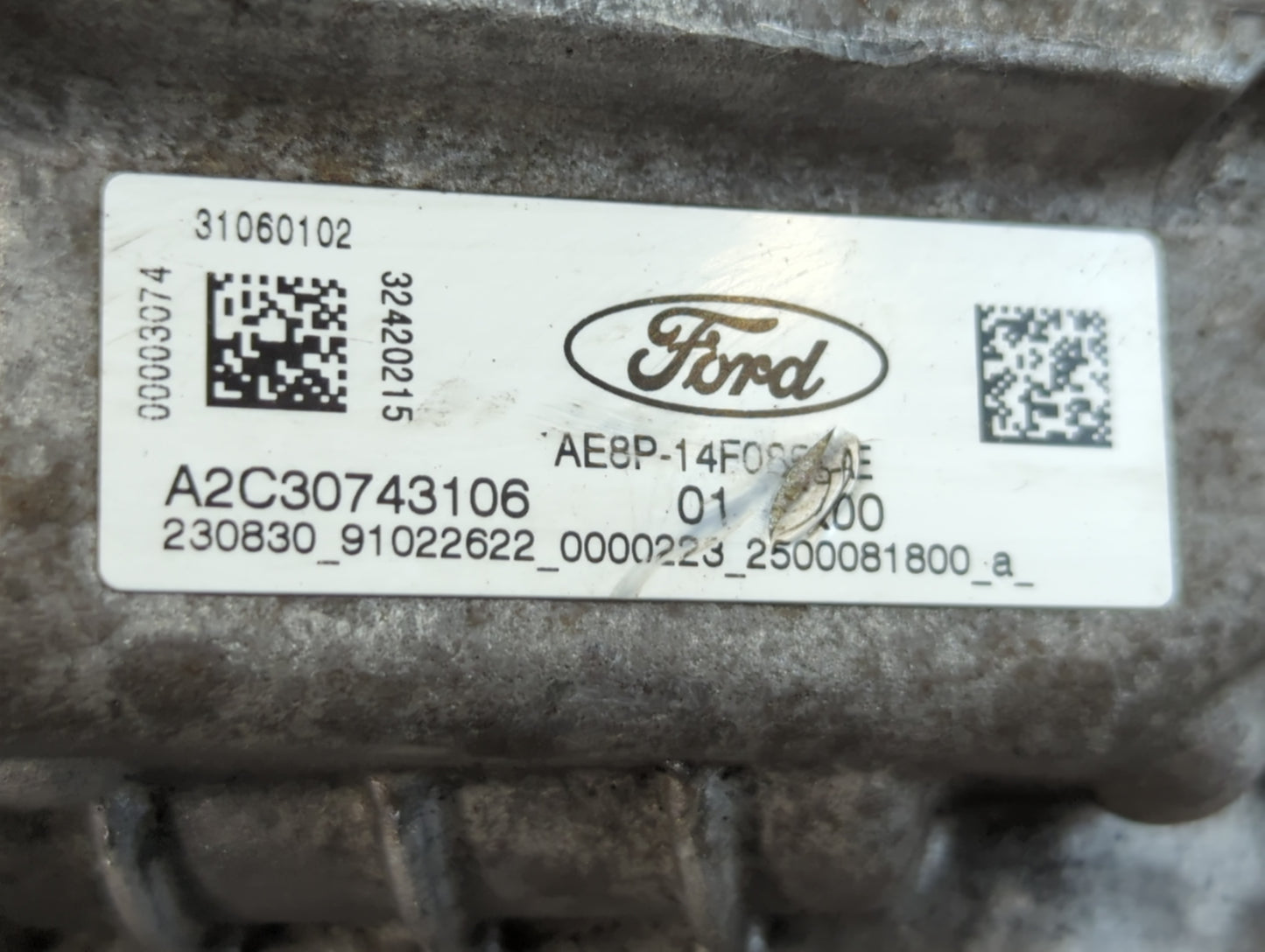2011-2019 Ford Fiesta Pressure Sensor Control Module - Oemusedautoparts1.com
