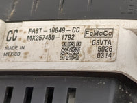 2015 Ford Flex Instrument Cluster Speedometer Gauges P/N:FA8T-10849-CC MX257480-1792 Miles: Fits OEM Used Auto Parts - Oemus
