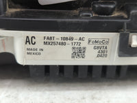 2015 Ford Flex Instrument Cluster Speedometer Gauges P/N:FA8T-10849-AC Fits OEM Used Auto Parts - Oemusedautoparts1.com