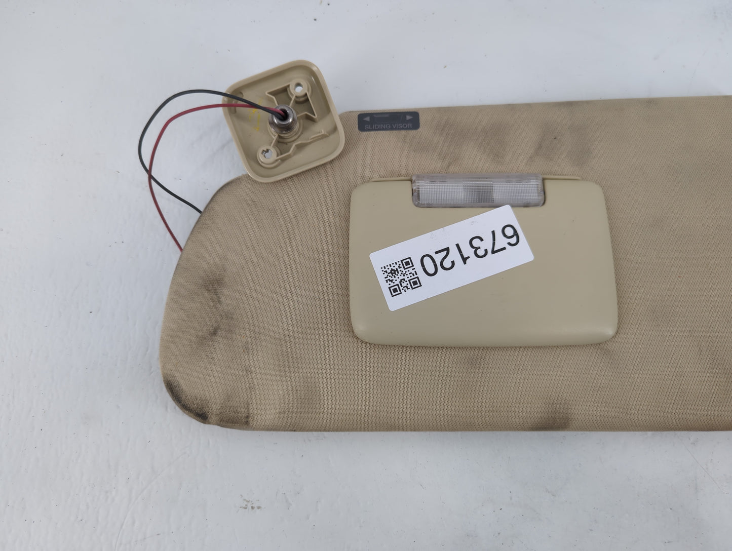 2013-2019 Ford Flex Sun Visor Shade Replacement Driver Left Mirror Fits Fits 2013 2014 2015 2016 2017 2018 2019 OEM Used Aut