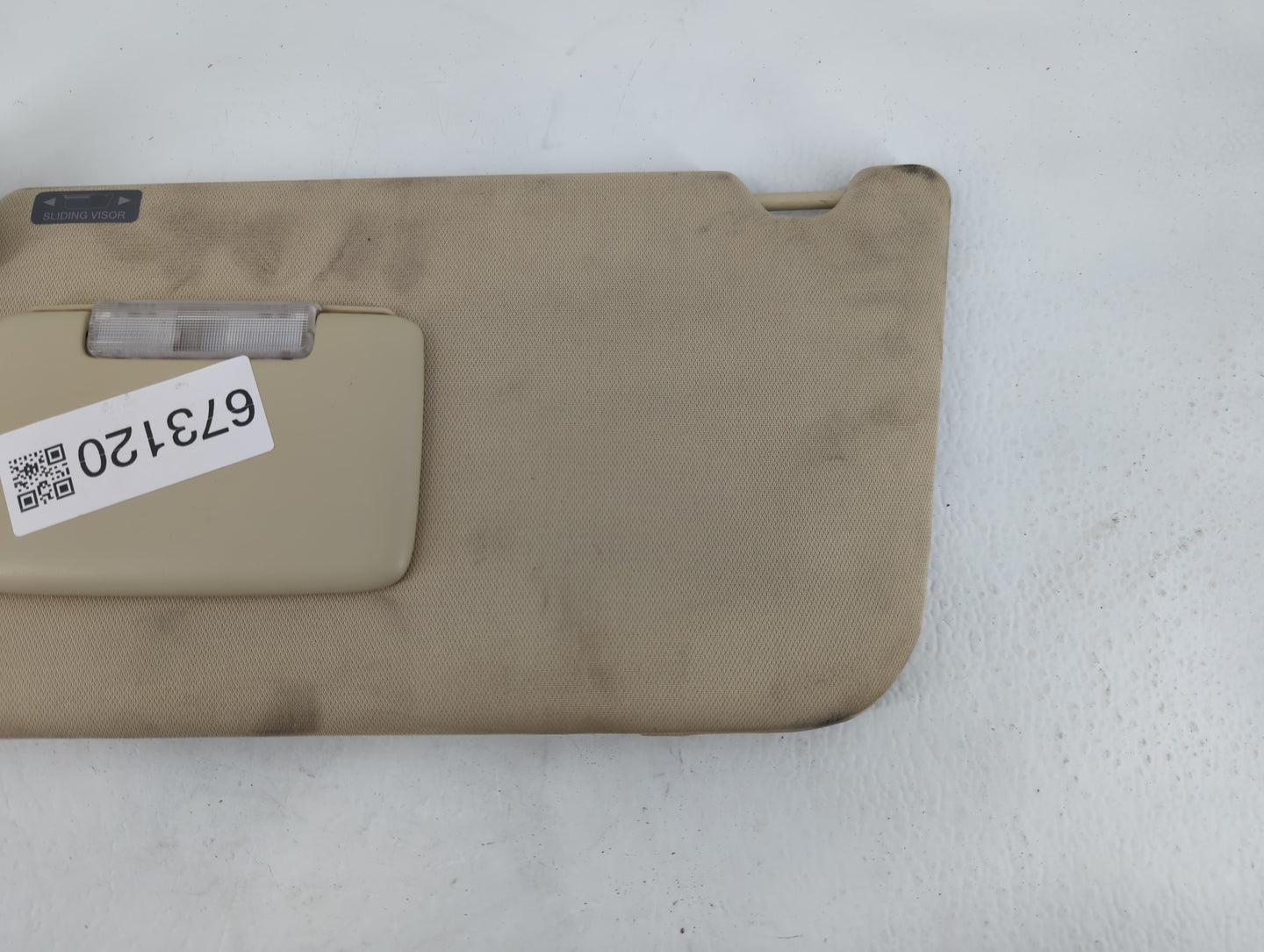 2013-2019 Ford Flex Sun Visor Shade Replacement Driver Left Mirror Fits Fits 2013 2014 2015 2016 2017 2018 2019 OEM Used Aut