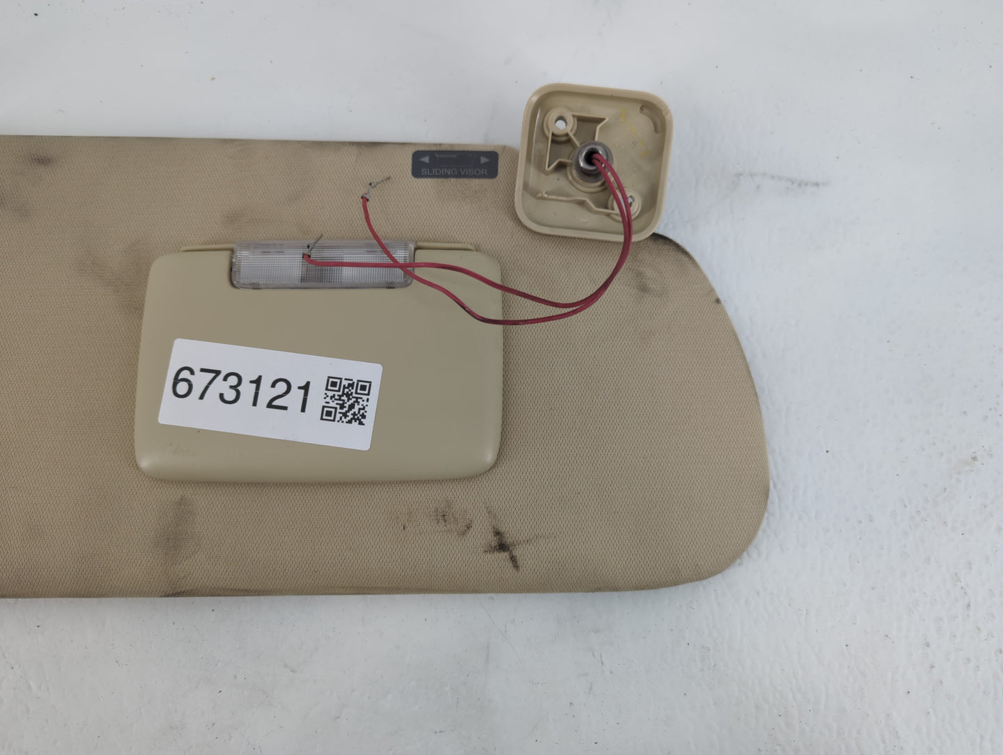 2013-2019 Ford Flex Sun Visor Shade Replacement Passenger Right Mirror Fits Fits 2013 2014 2015 2016 2017 2018 2019 OEM Used
