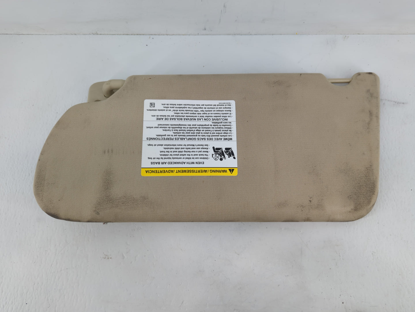 2013-2019 Ford Flex Sun Visor Shade Replacement Passenger Right Mirror Fits Fits 2013 2014 2015 2016 2017 2018 2019 OEM Used