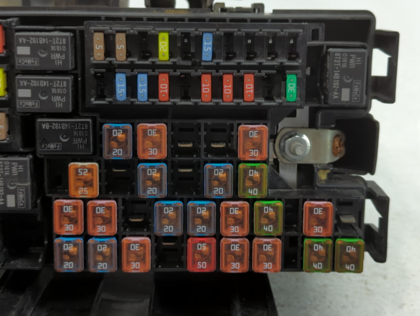 2013-2015 Ford Flex Fusebox Fuse Box Panel Relay Module P/N:DG1T-14A003-BA Fits Fits 2013 2014 2015 OEM Used Auto Parts - Oe
