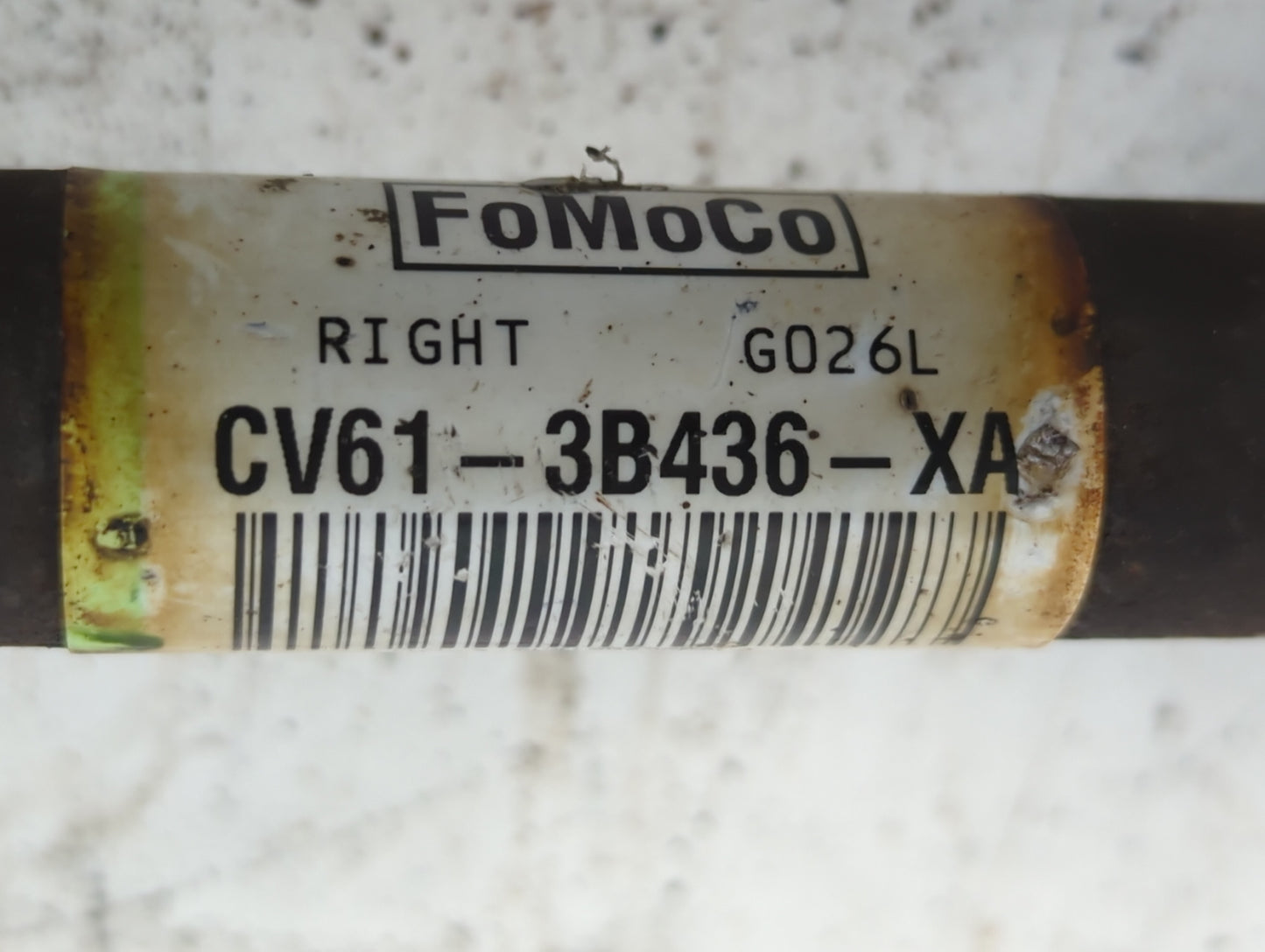 Ford Focnrs Axle Shaft Front Passenger Cv C/v - Oemusedautoparts1.com
