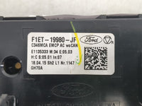 2015-2018 Ford Focus Climate Control Module Temperature AC/Heater Replacement P/N:F1ET-19980-JE Fits Fits 2015 2016 2017 201