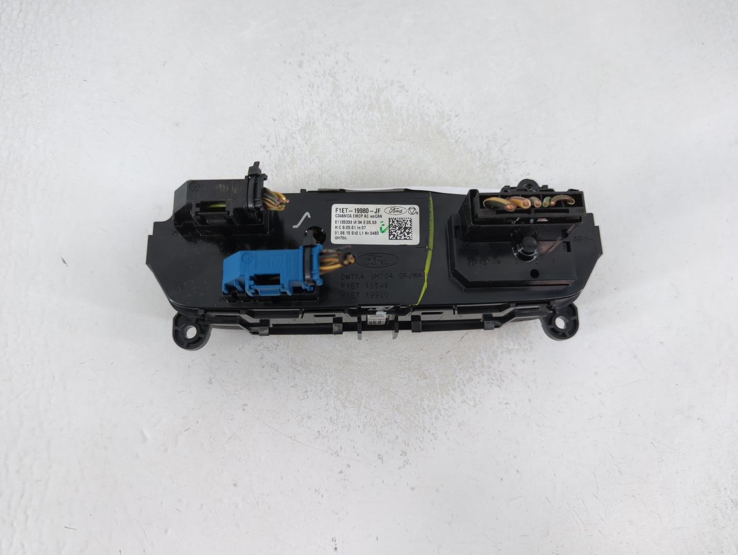 2015-2018 Ford Focus Climate Control Module Temperature AC/Heater Replacement P/N:F1ET-19980-JF Fits Fits 2015 2016 2017 201